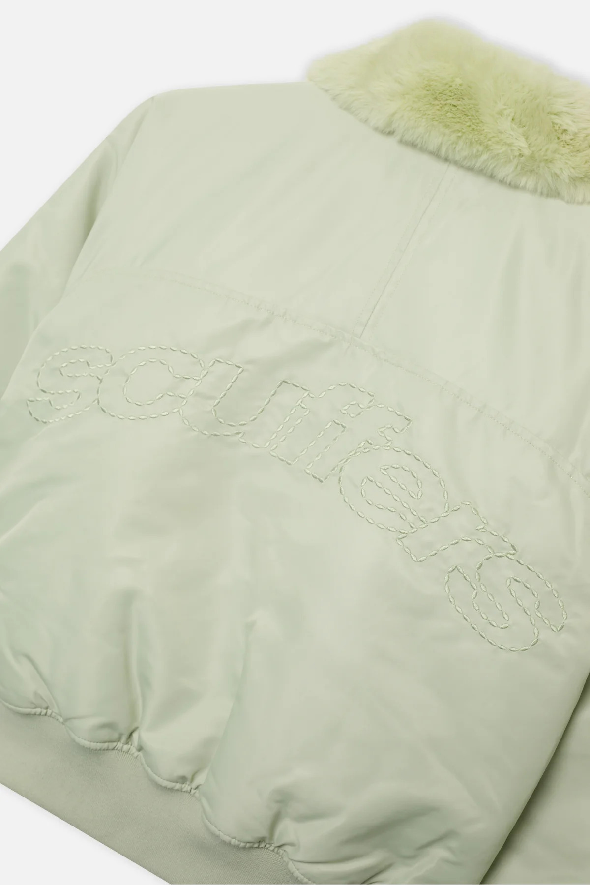 SCFF Green Mint Bomber Jacket - Image 9