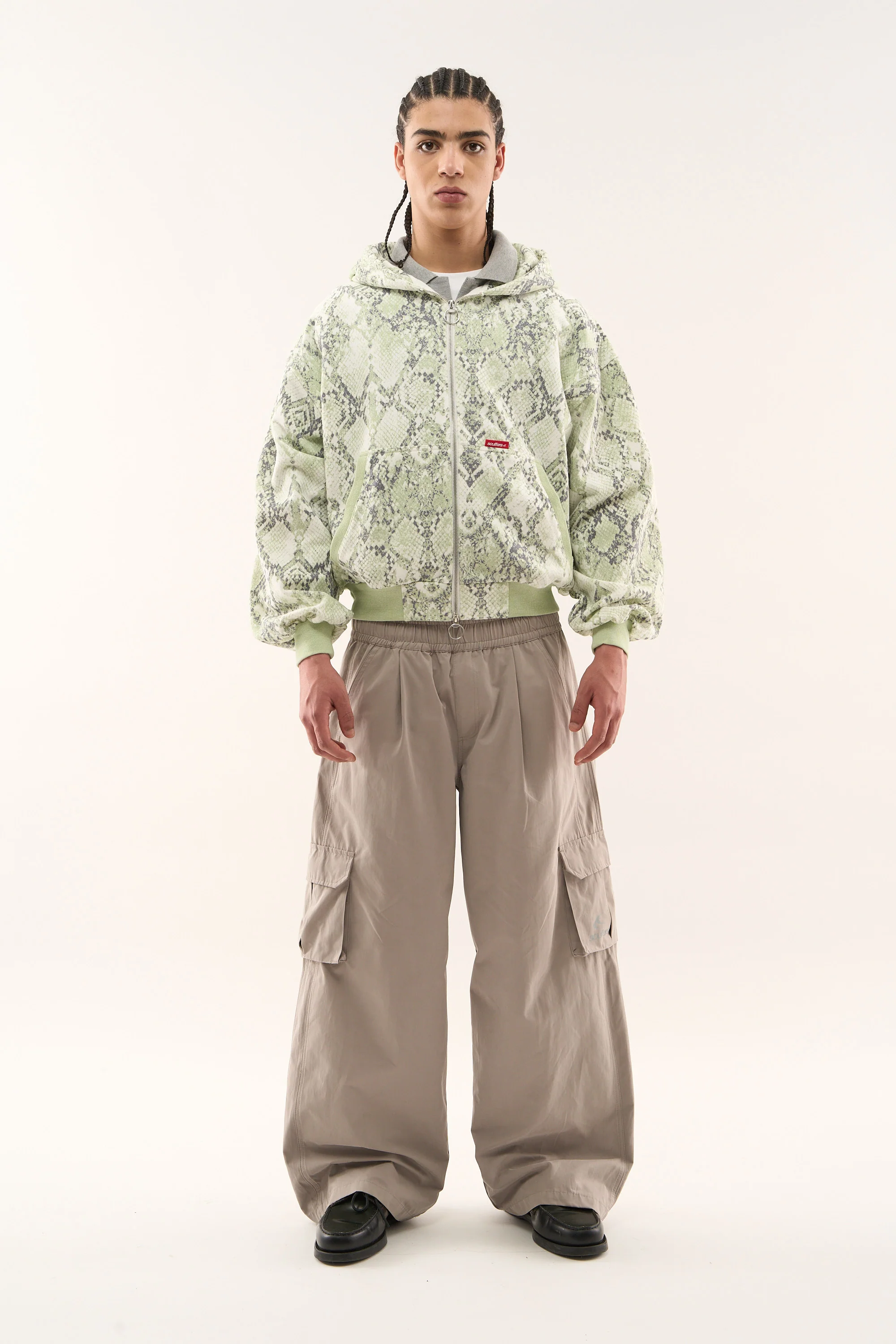 SCFF Green Snake Zipper - Image 2