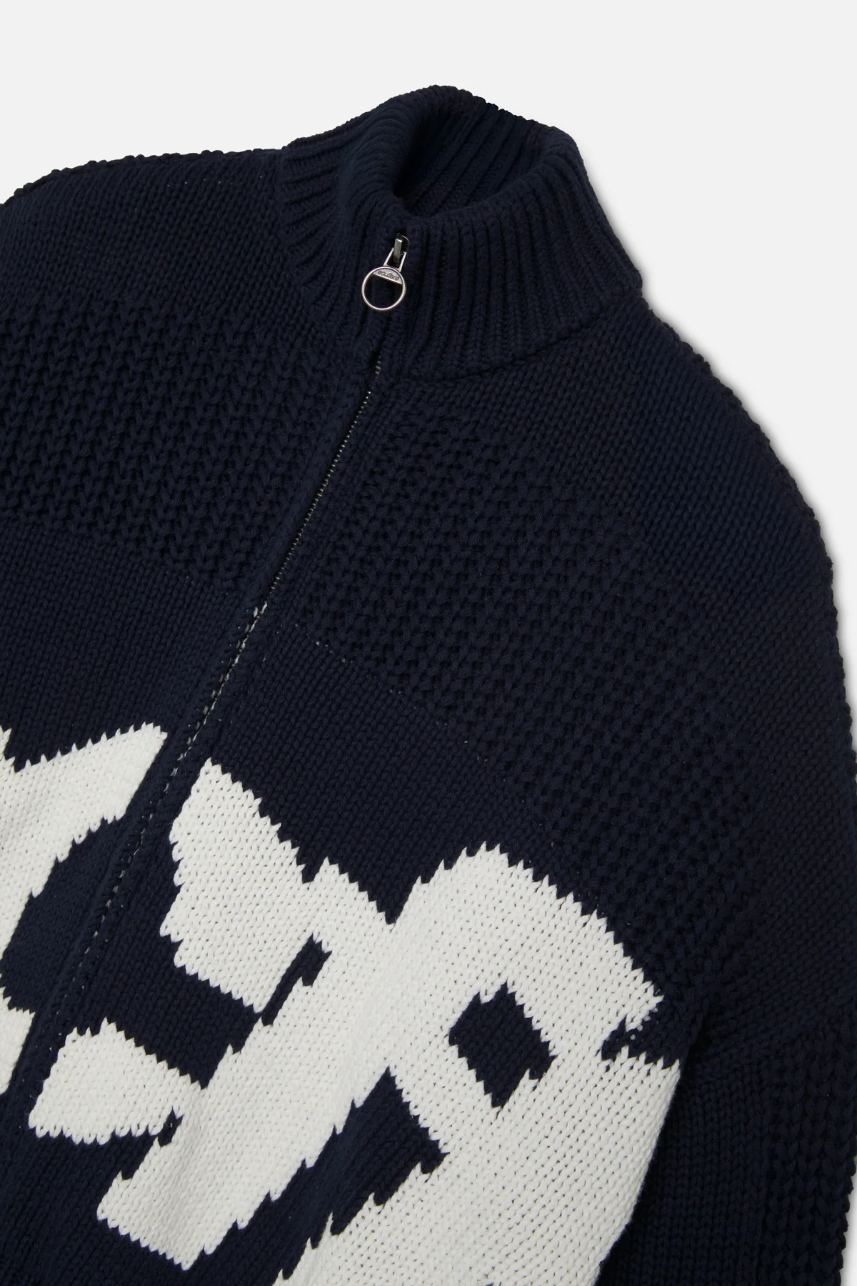 Scff Navy Knit Zipper - Image 8