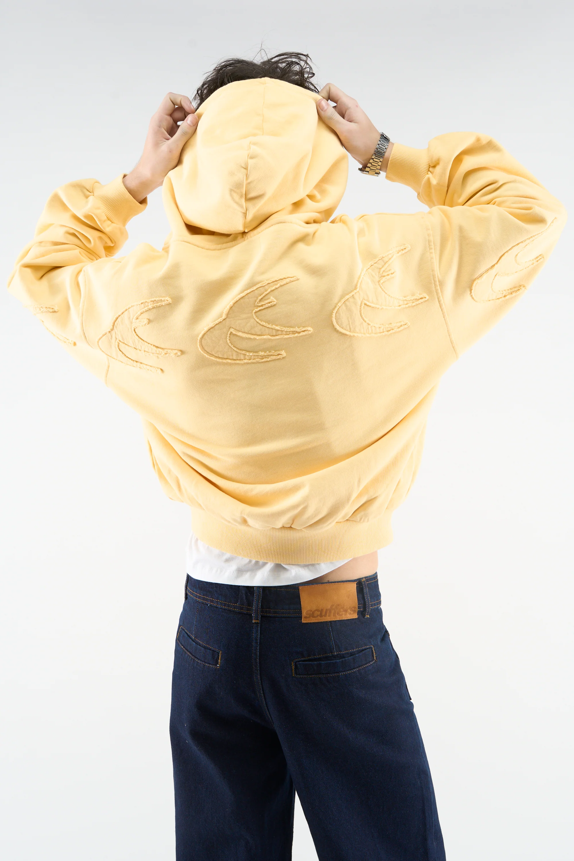 Seagull Yellow Hoodie - Image 3