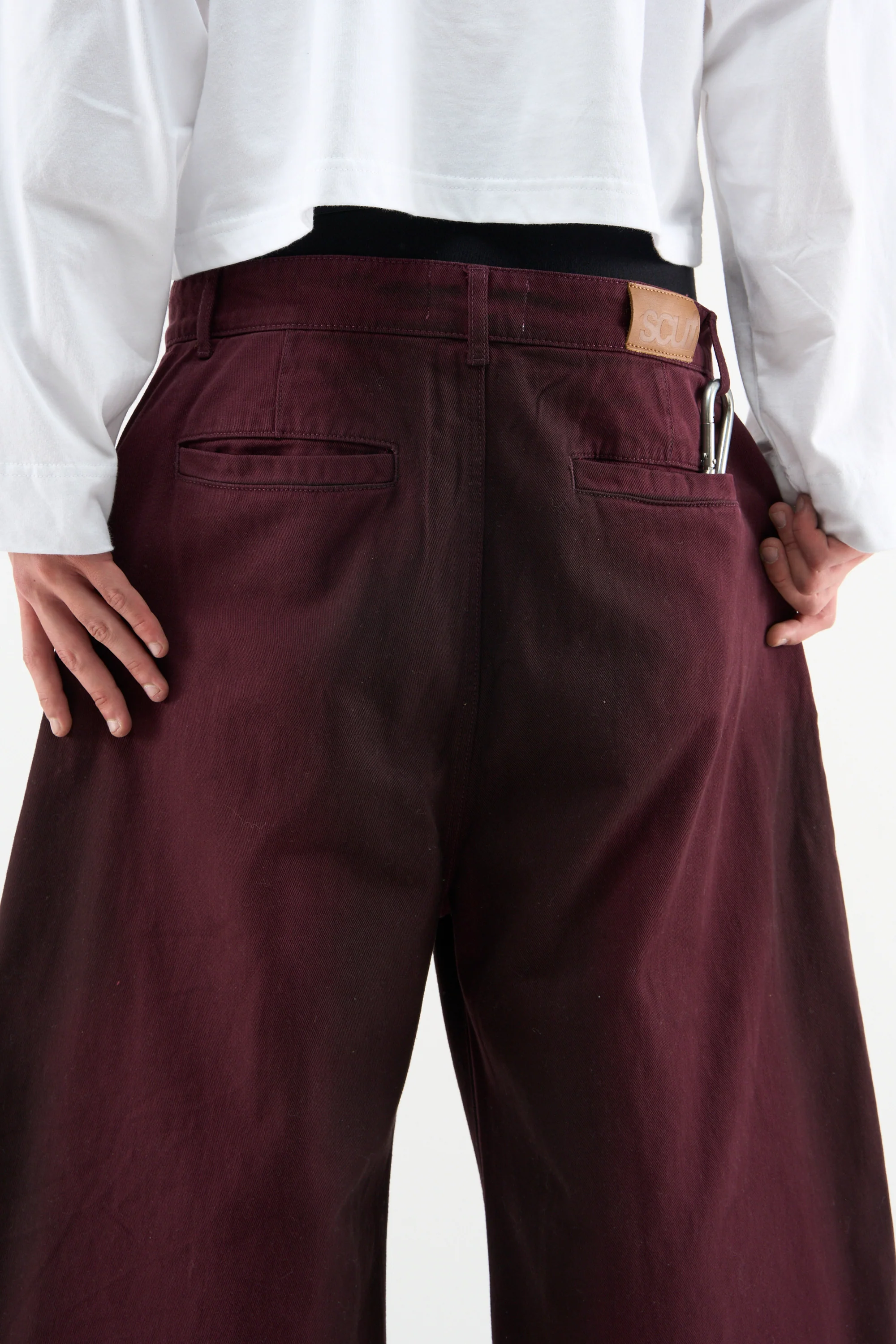 Shell Burgundy Pants - Image 7
