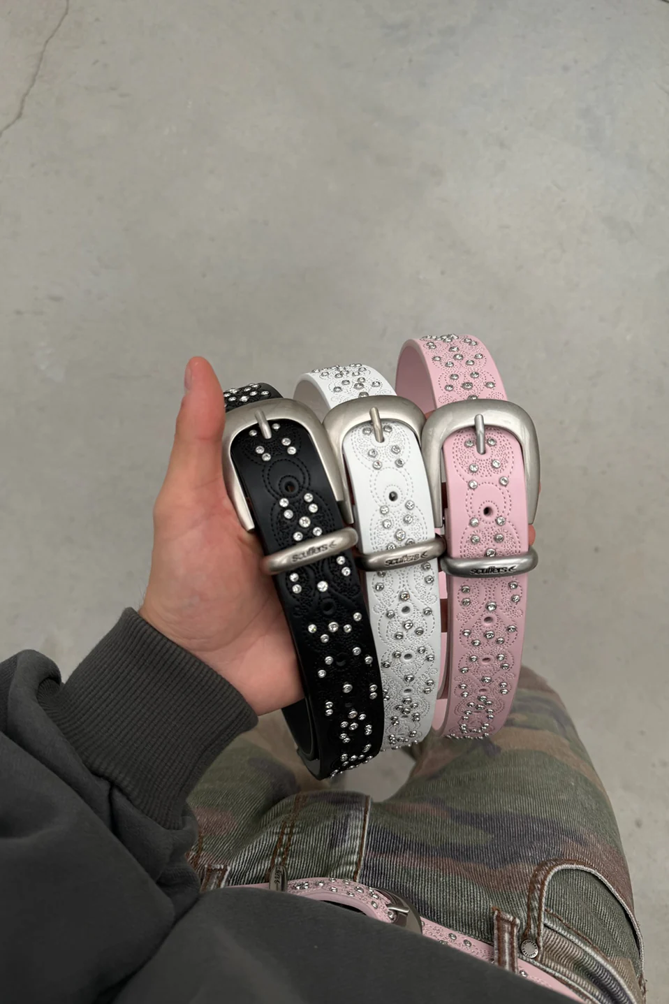 Shinning Light Pink Belt - Image 6
