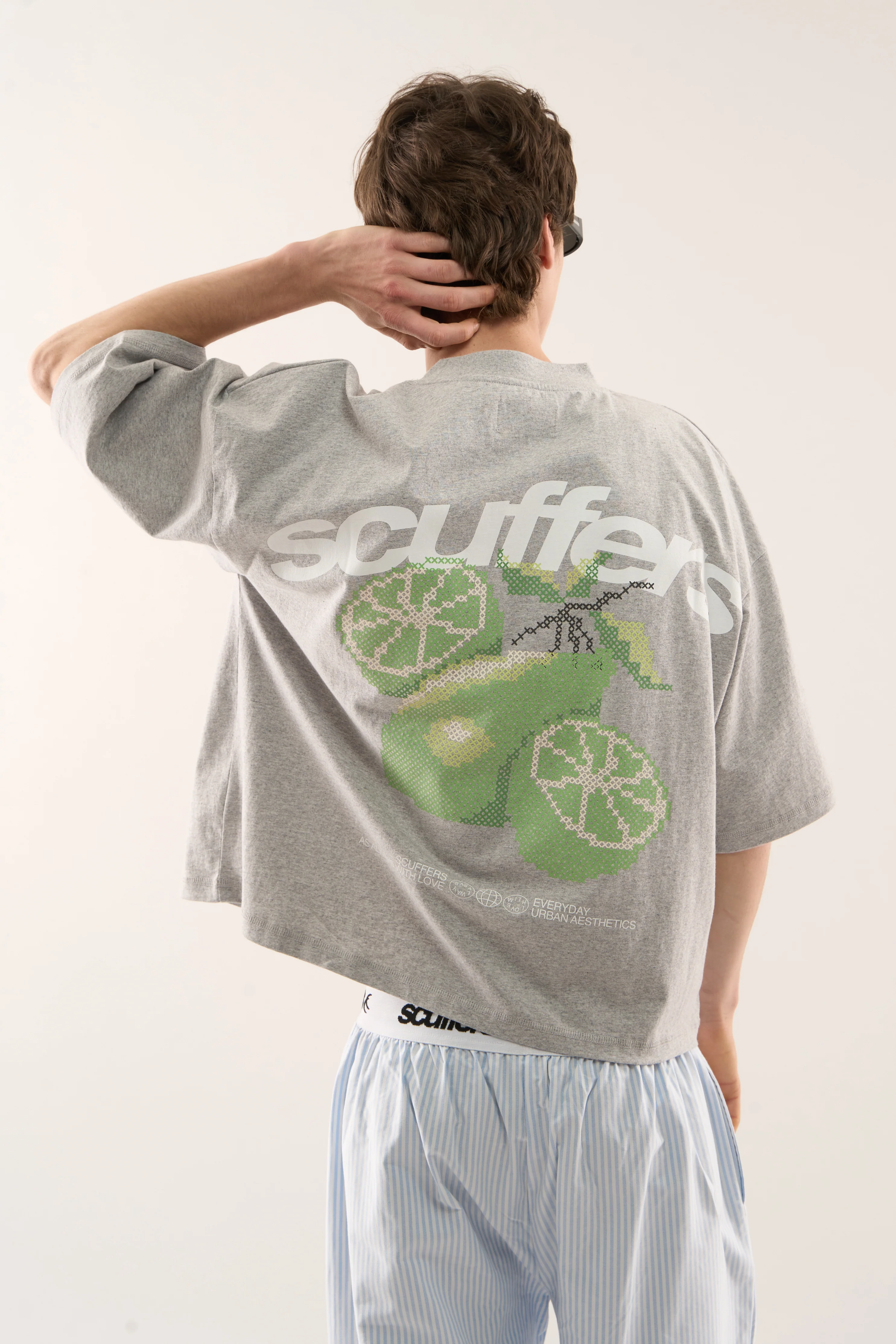 Sicilia Light Grey T-Shirt - Image 4