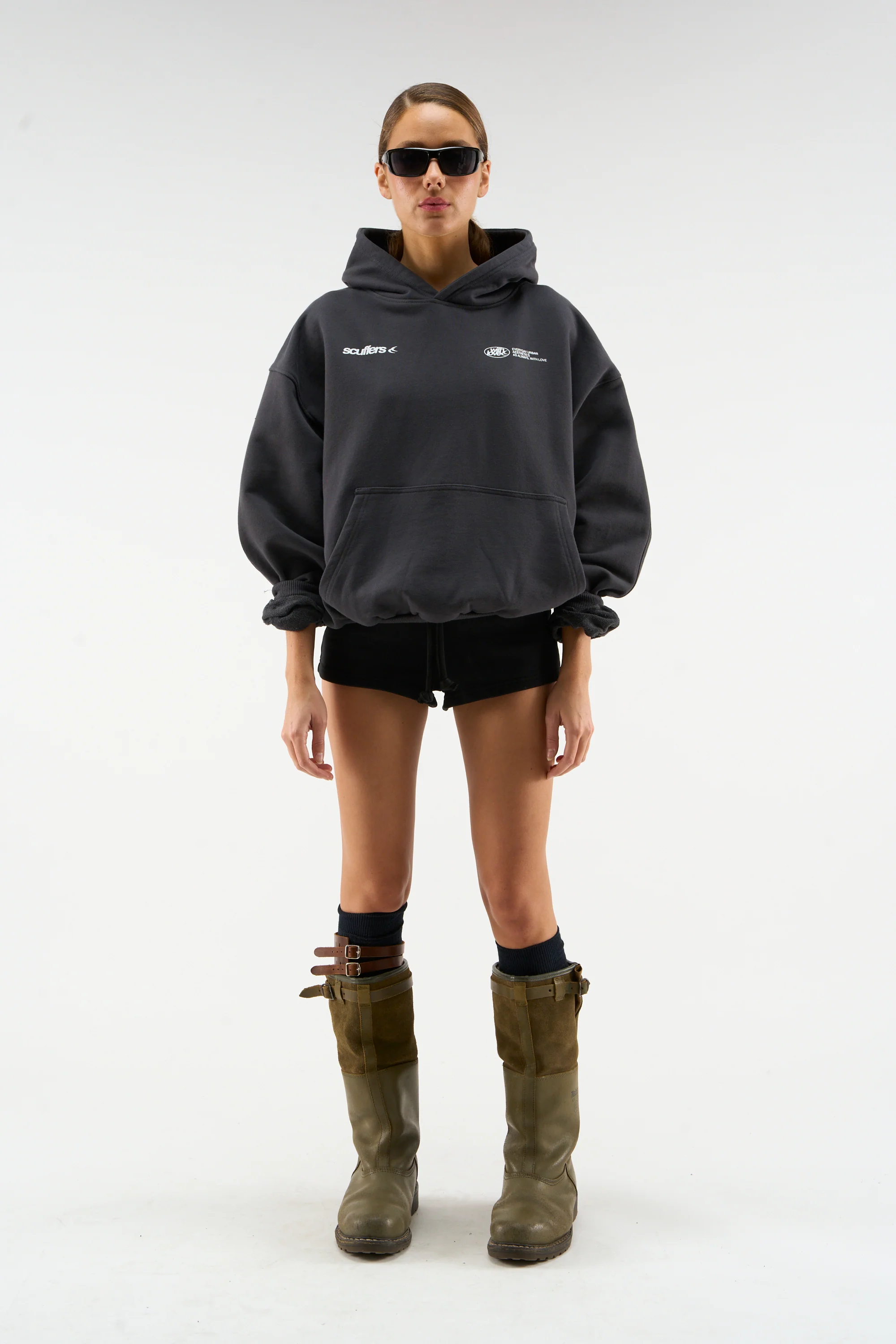 Sign Dark Hoodie - Image 4