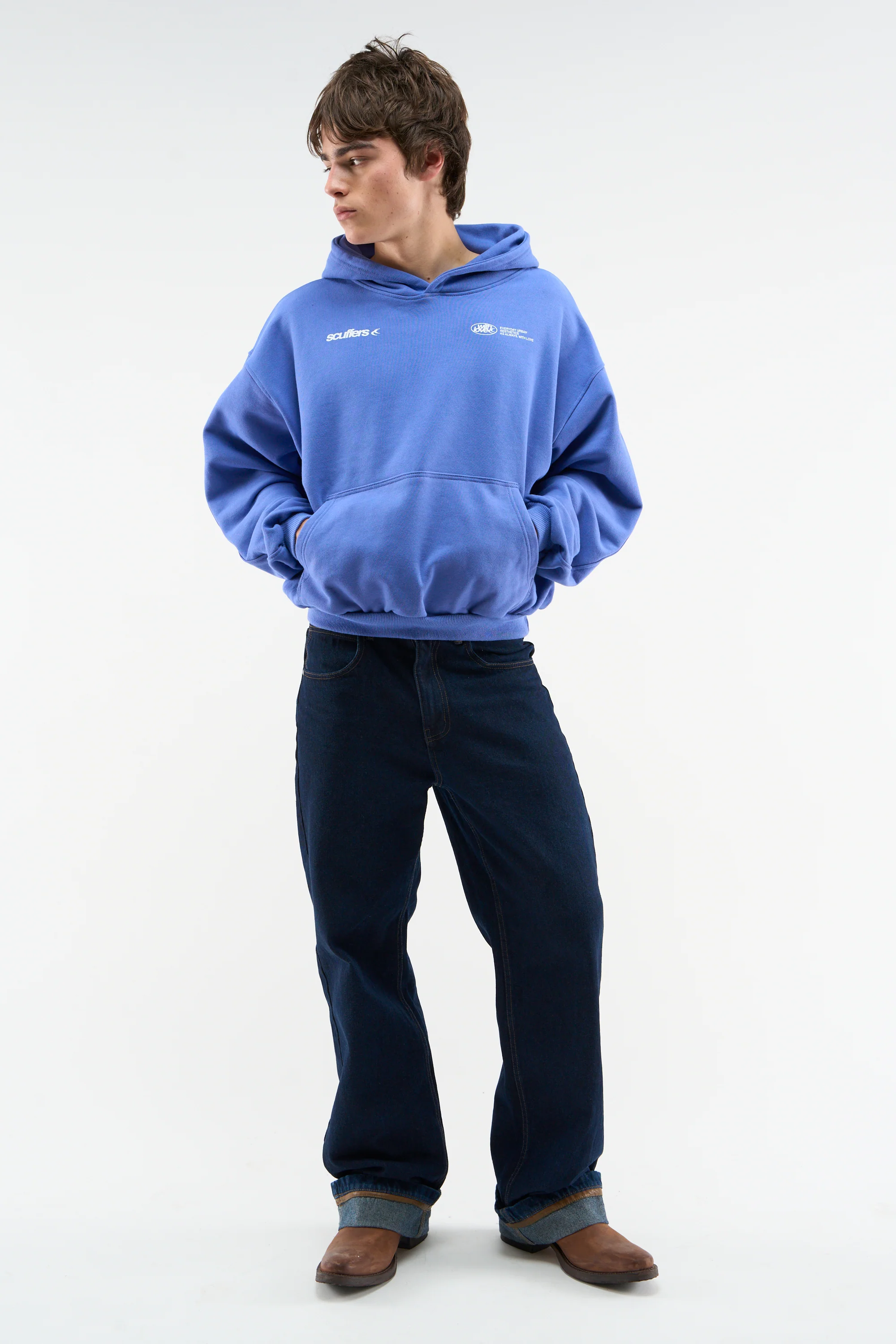 Sign Blue Hoodie - Image 3