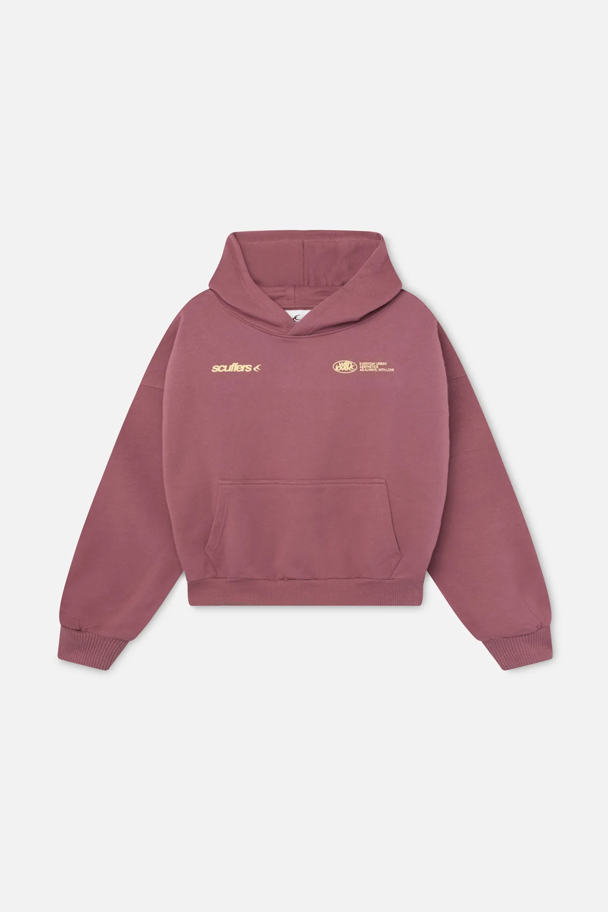 Sign Burgundy Hoodie - Image 3