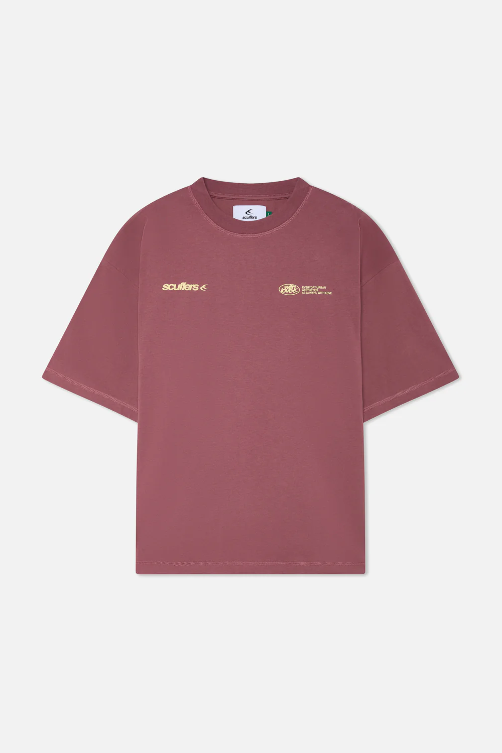 Sign Burgundy T-shirt - Image 5