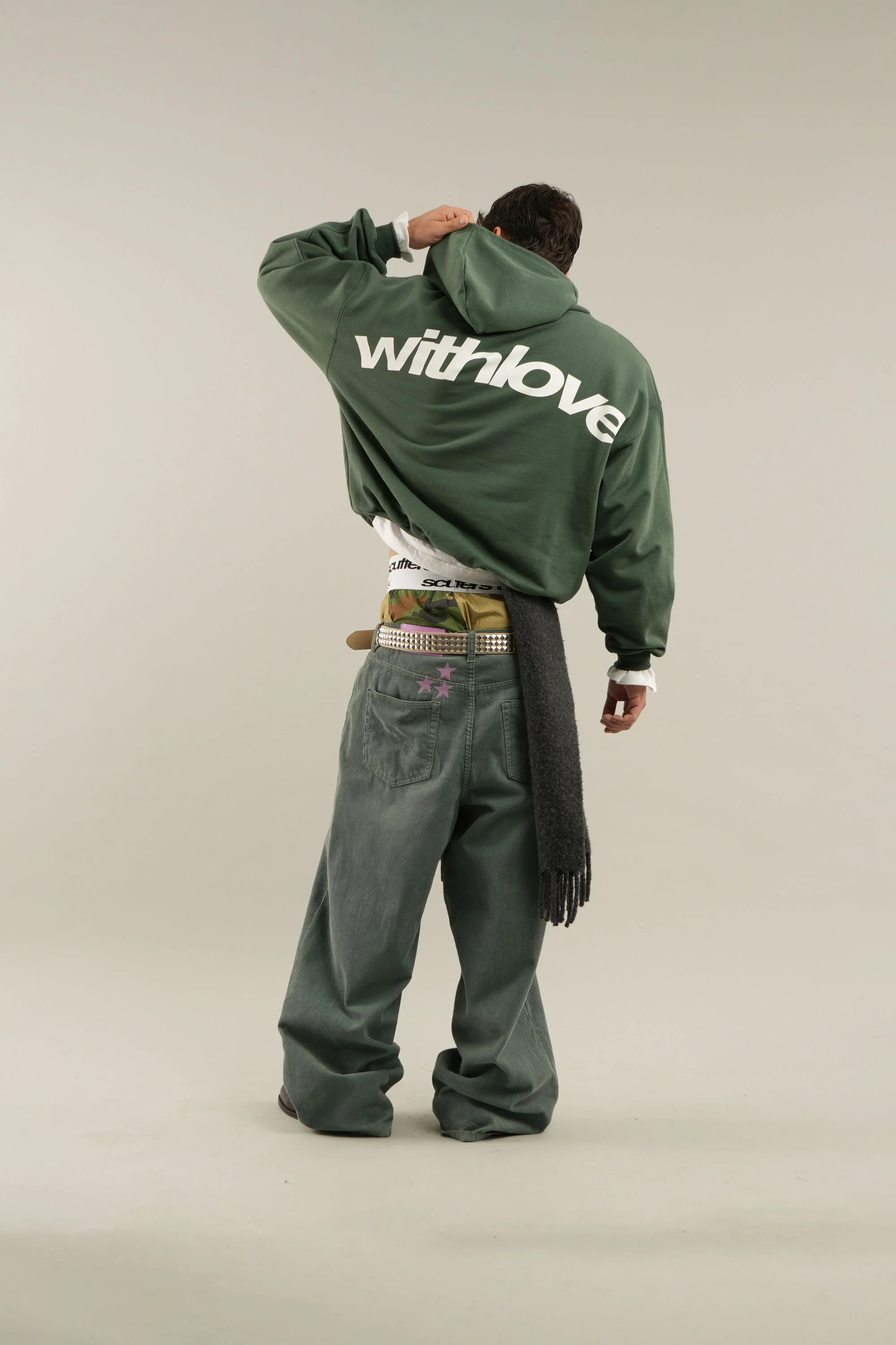 Sign Green Hoodie - Image 7
