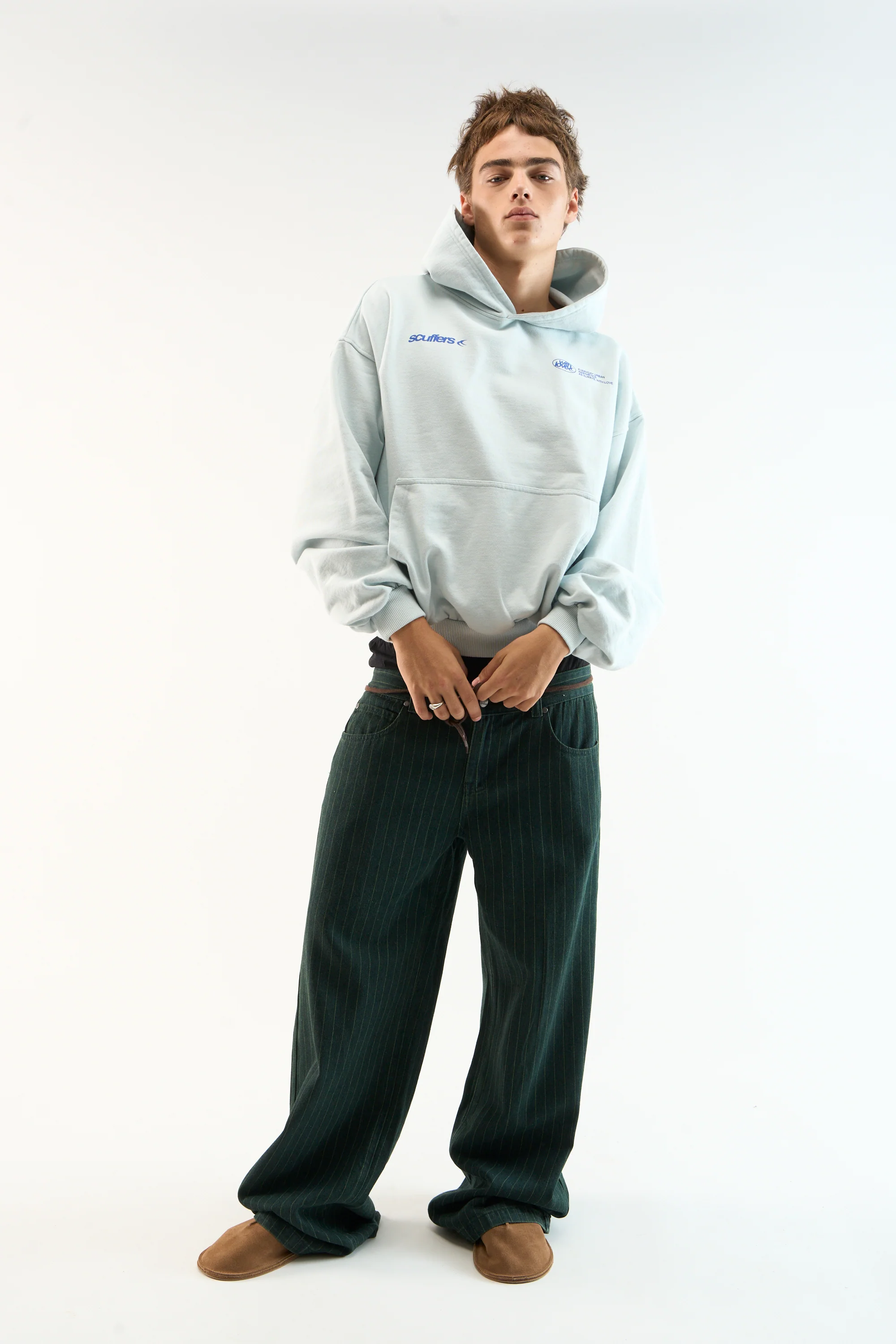 Sign Light Blue Hoodie - Image 3