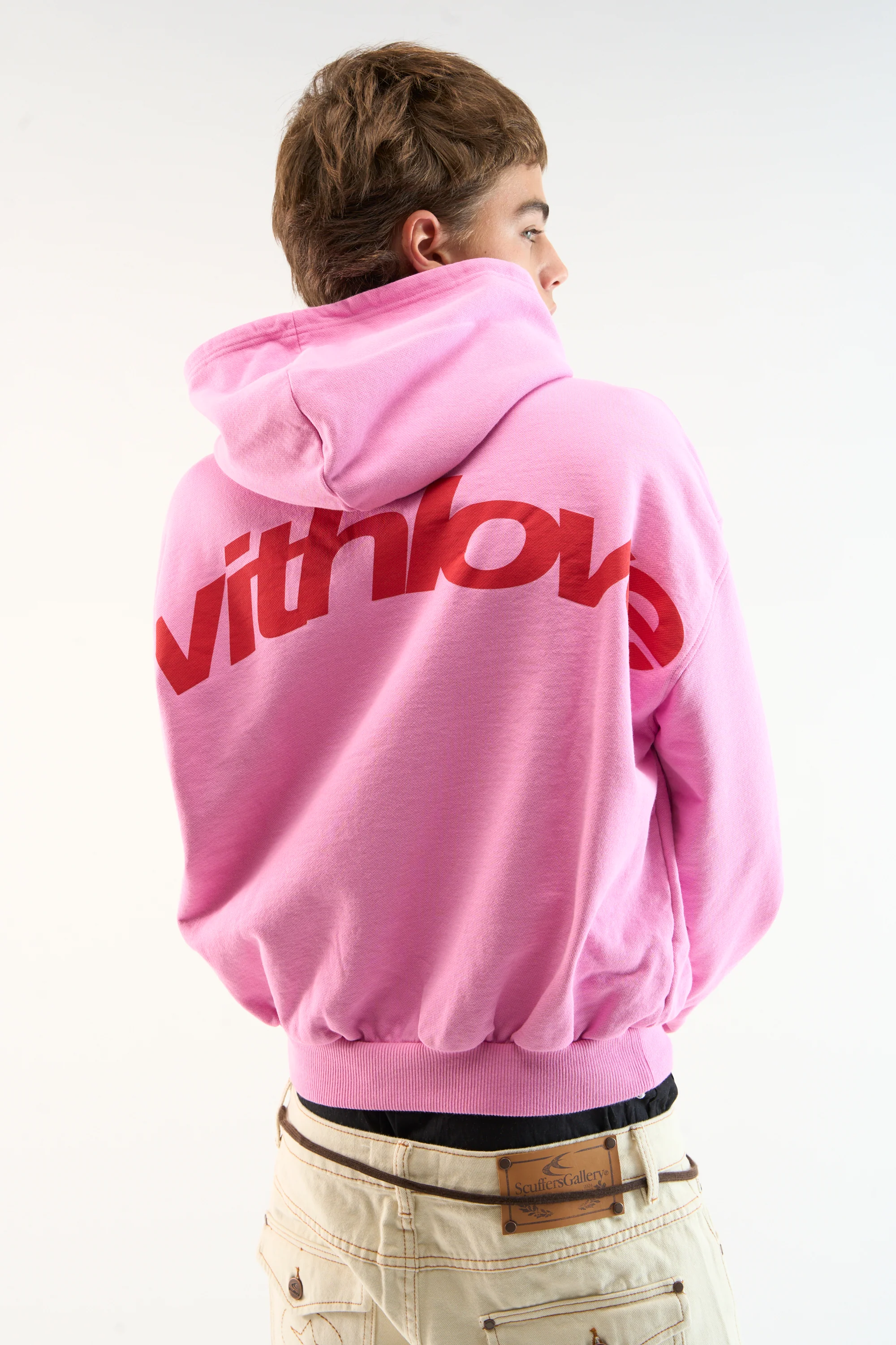 Sign Light Pink Hoodie - Image 4