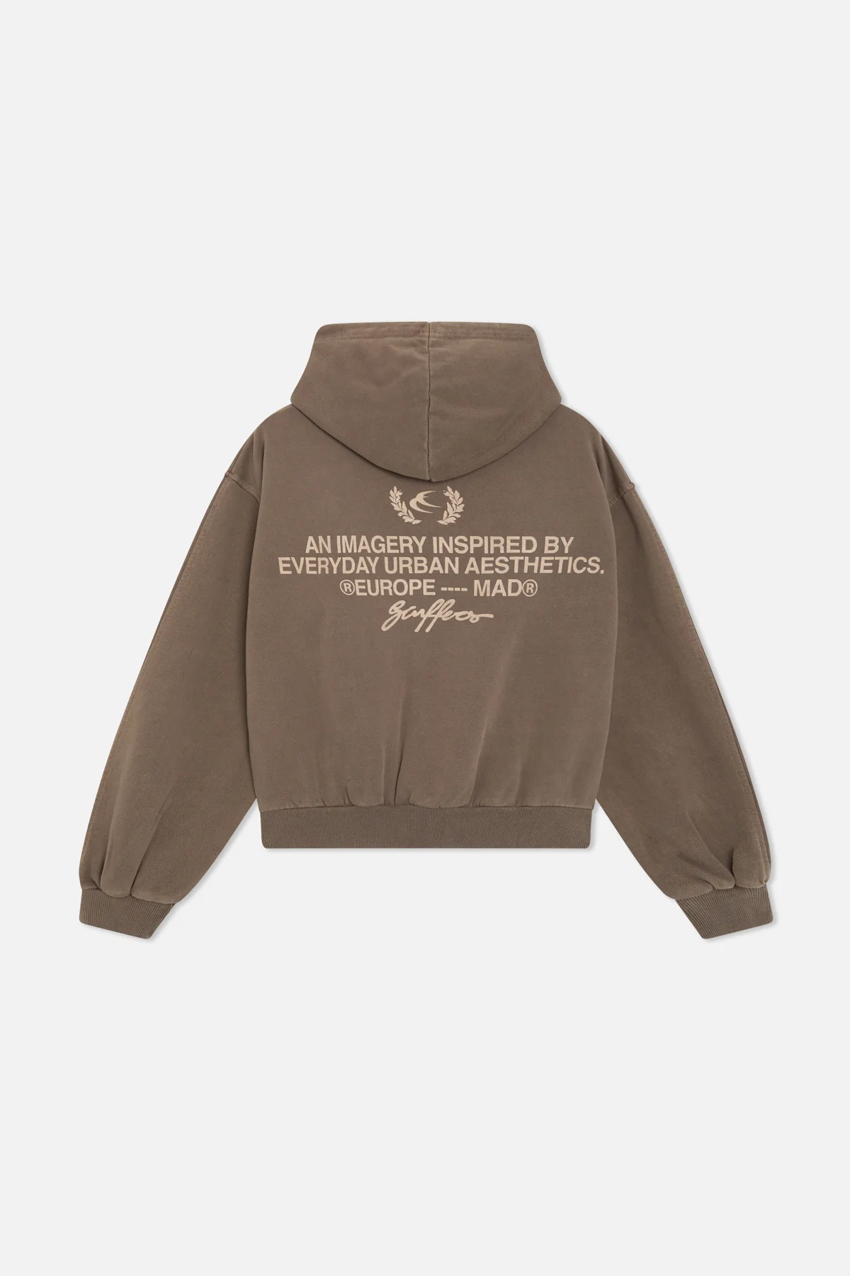 Signature Brown Hoodie - Image 3