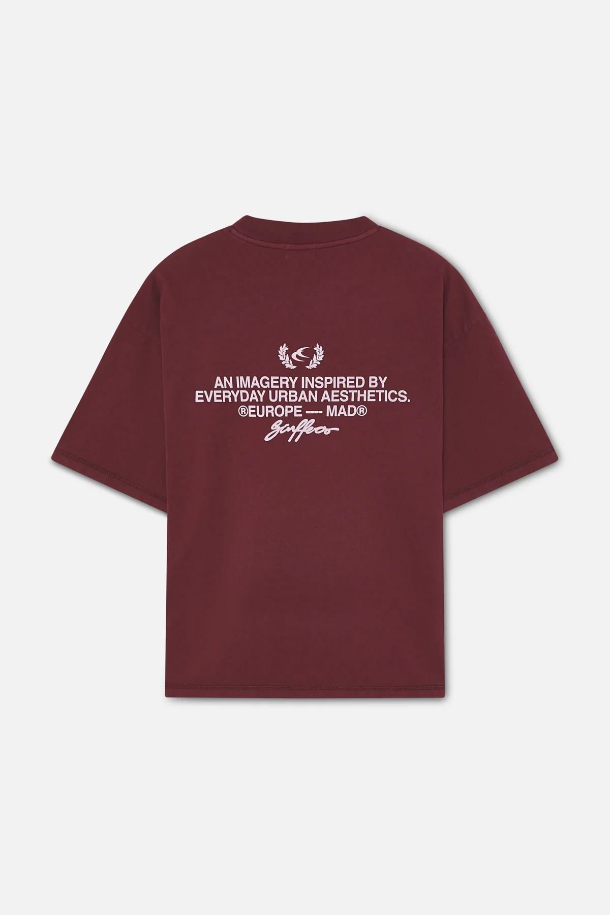 New Signature Burgundy T-Shirt - Image 3