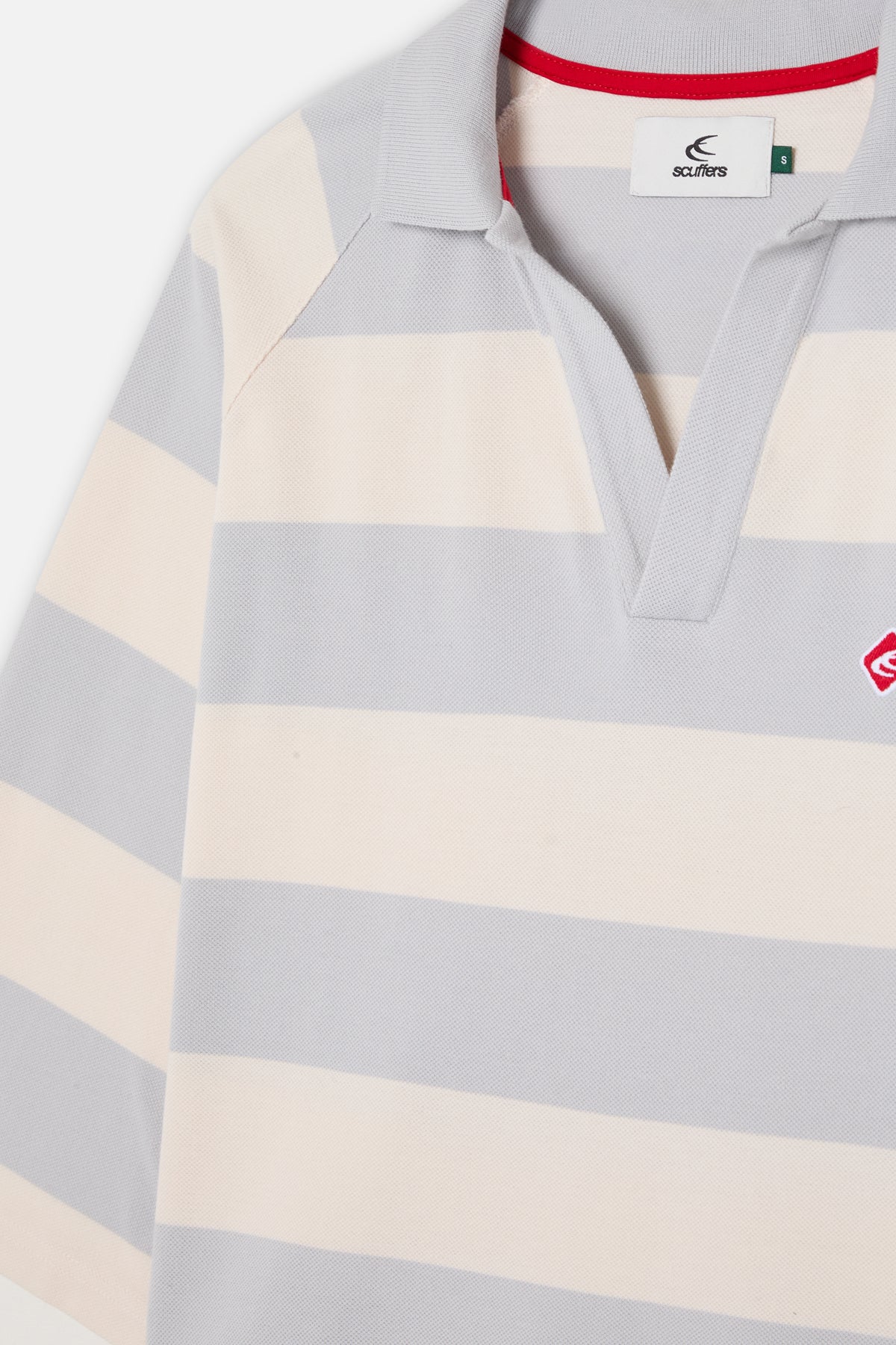 Signature Light Blue Striped Polo - Image 6