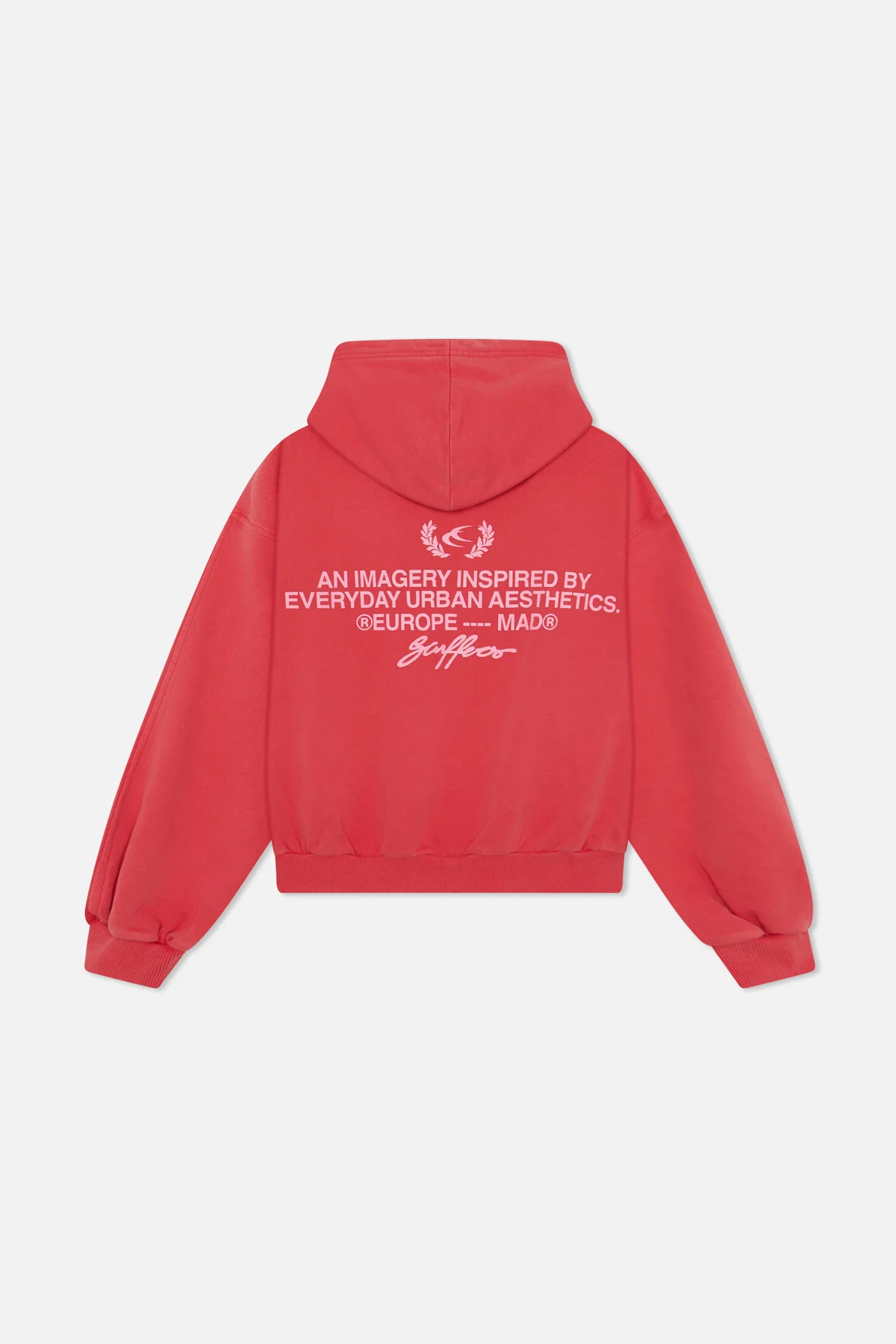 Signature Light Red Hoodie - Image 6