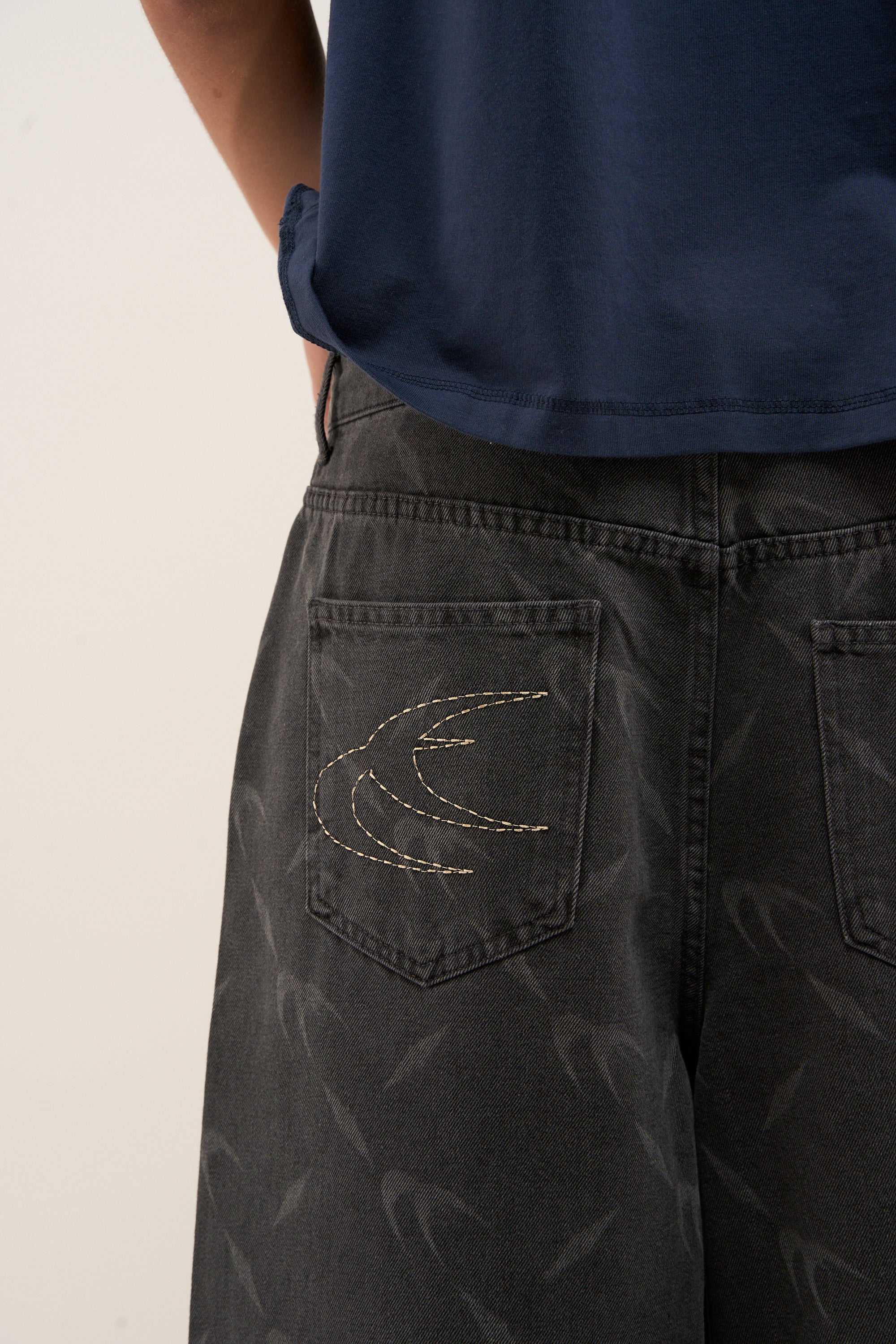 Silver Dark Jorts - Image 10