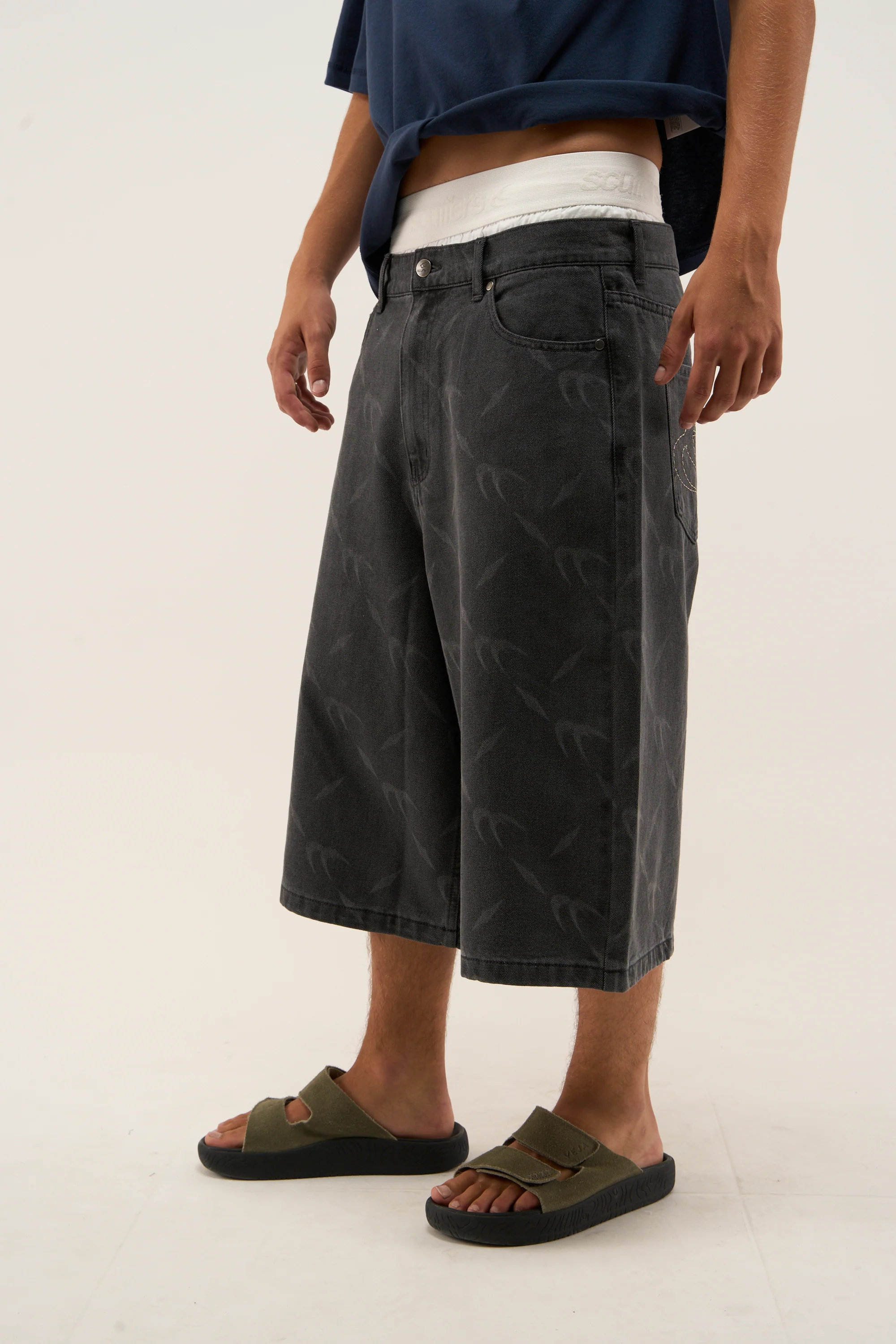 Silver Dark Jorts - Image 6