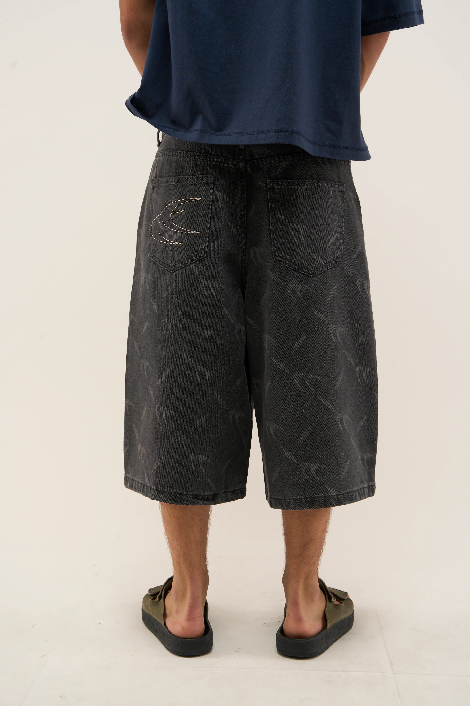Silver Dark Jorts - Image 8