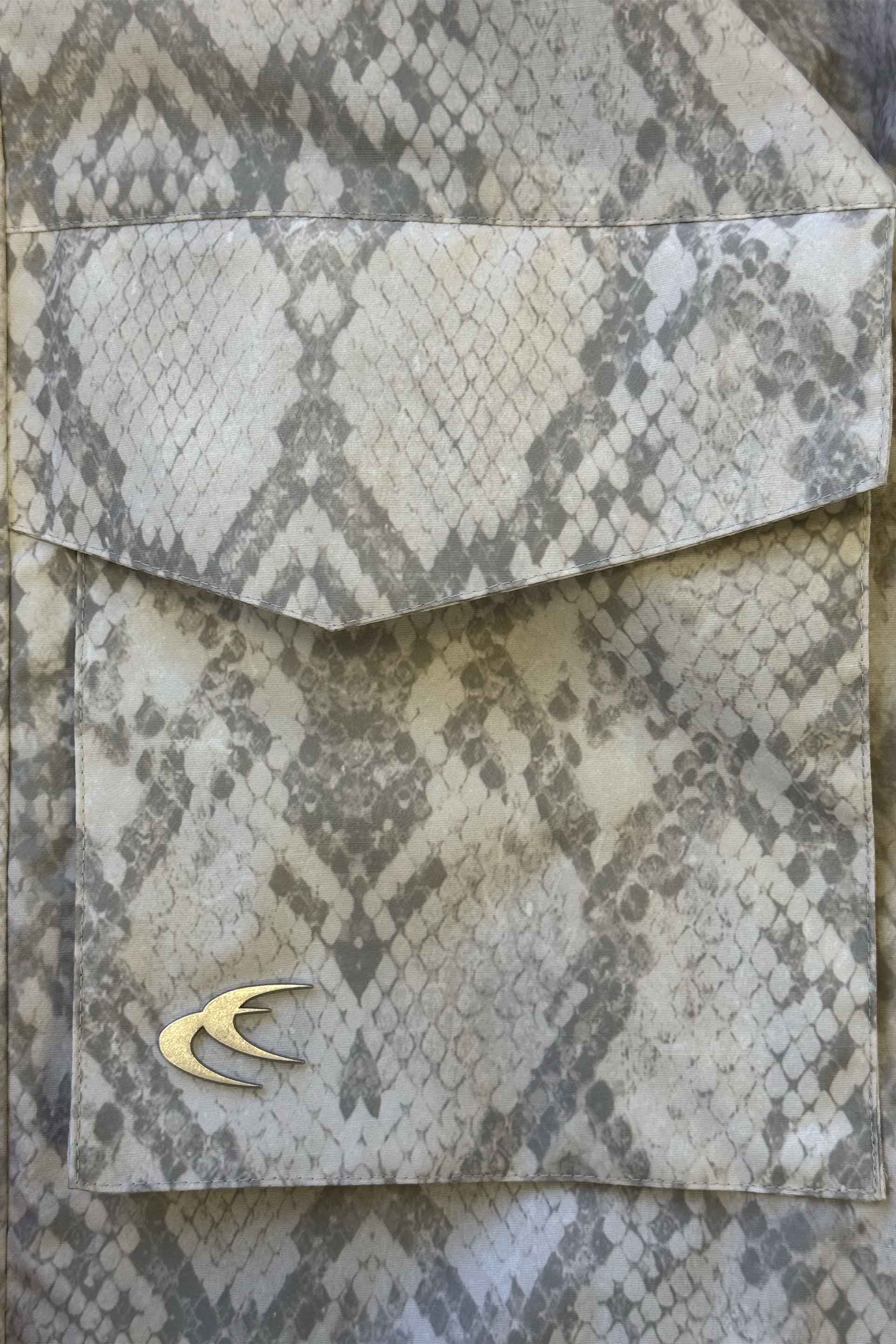 Snake Light Grey Windbreaker - Image 14