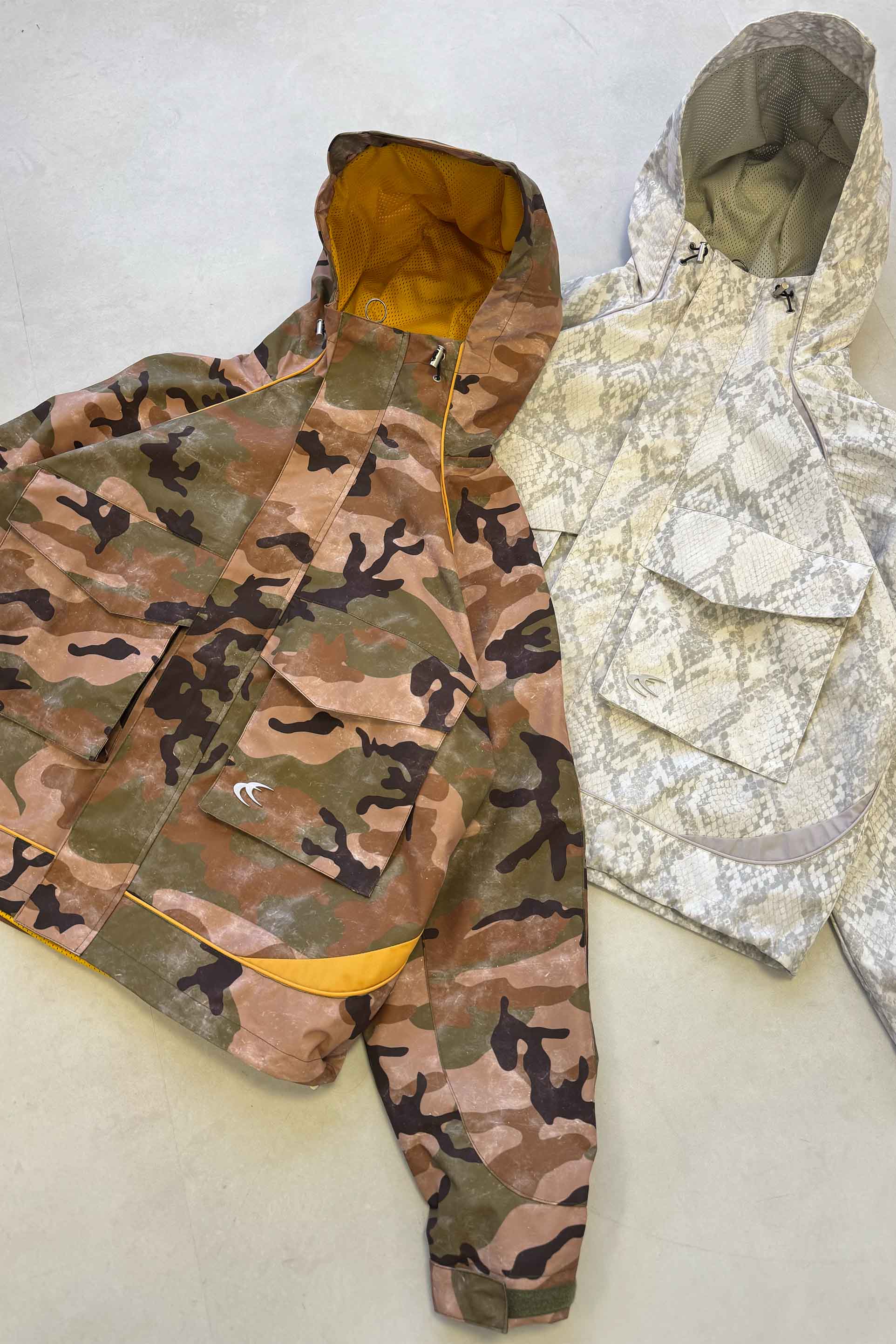 Snake Light Grey Windbreaker - Image 15