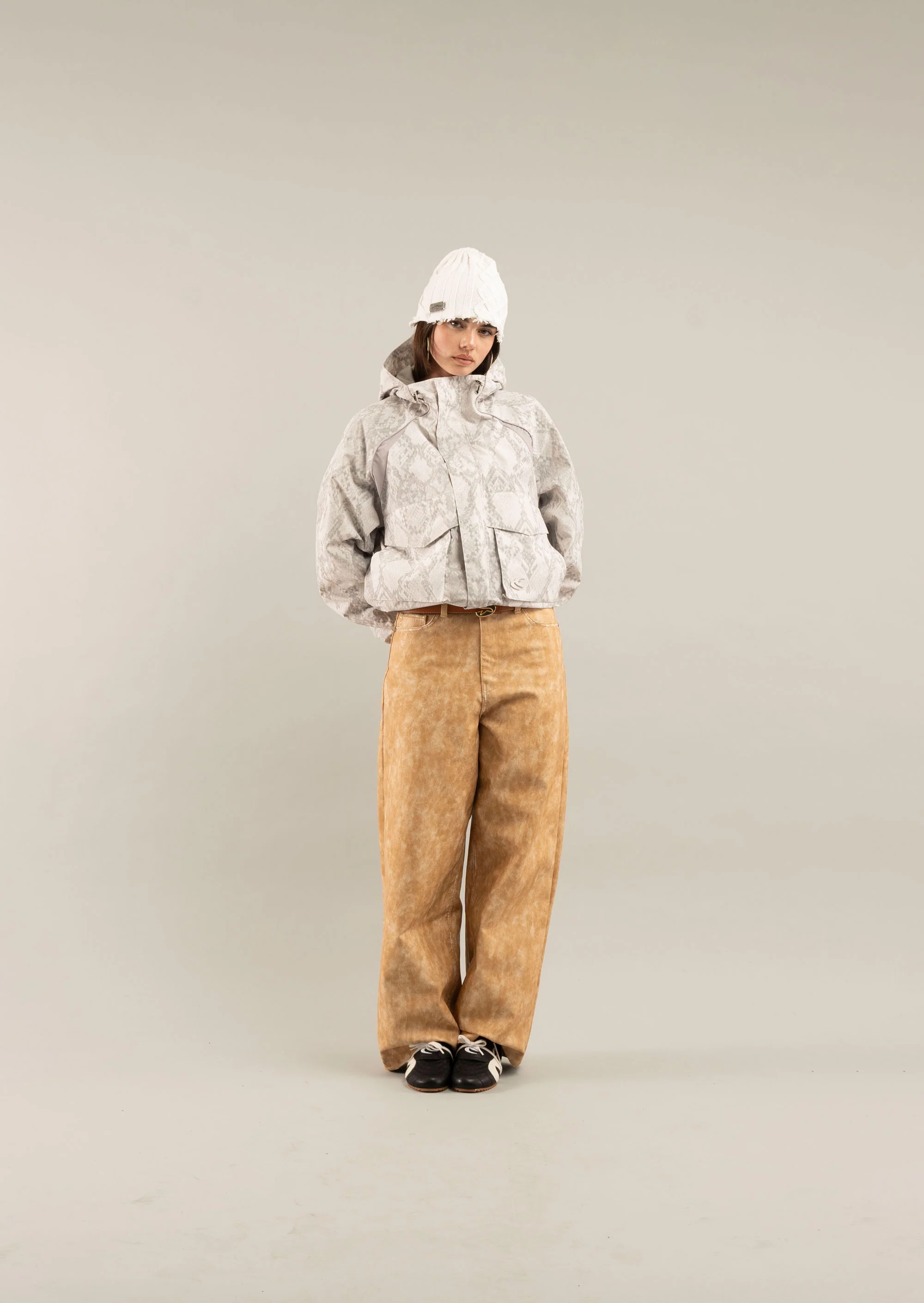 Snake Light Grey Windbreaker - Image 7