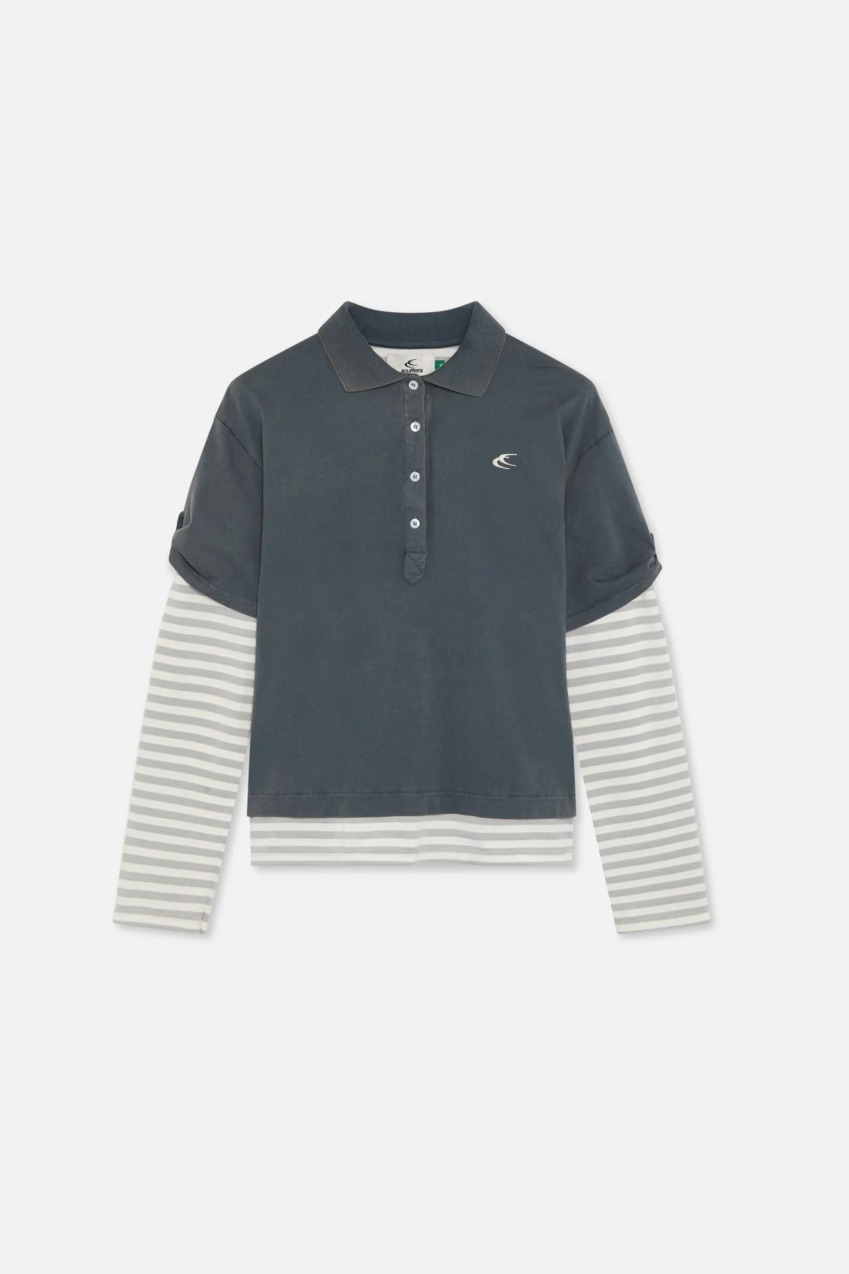 Somewhere Navy Polo - Image 7