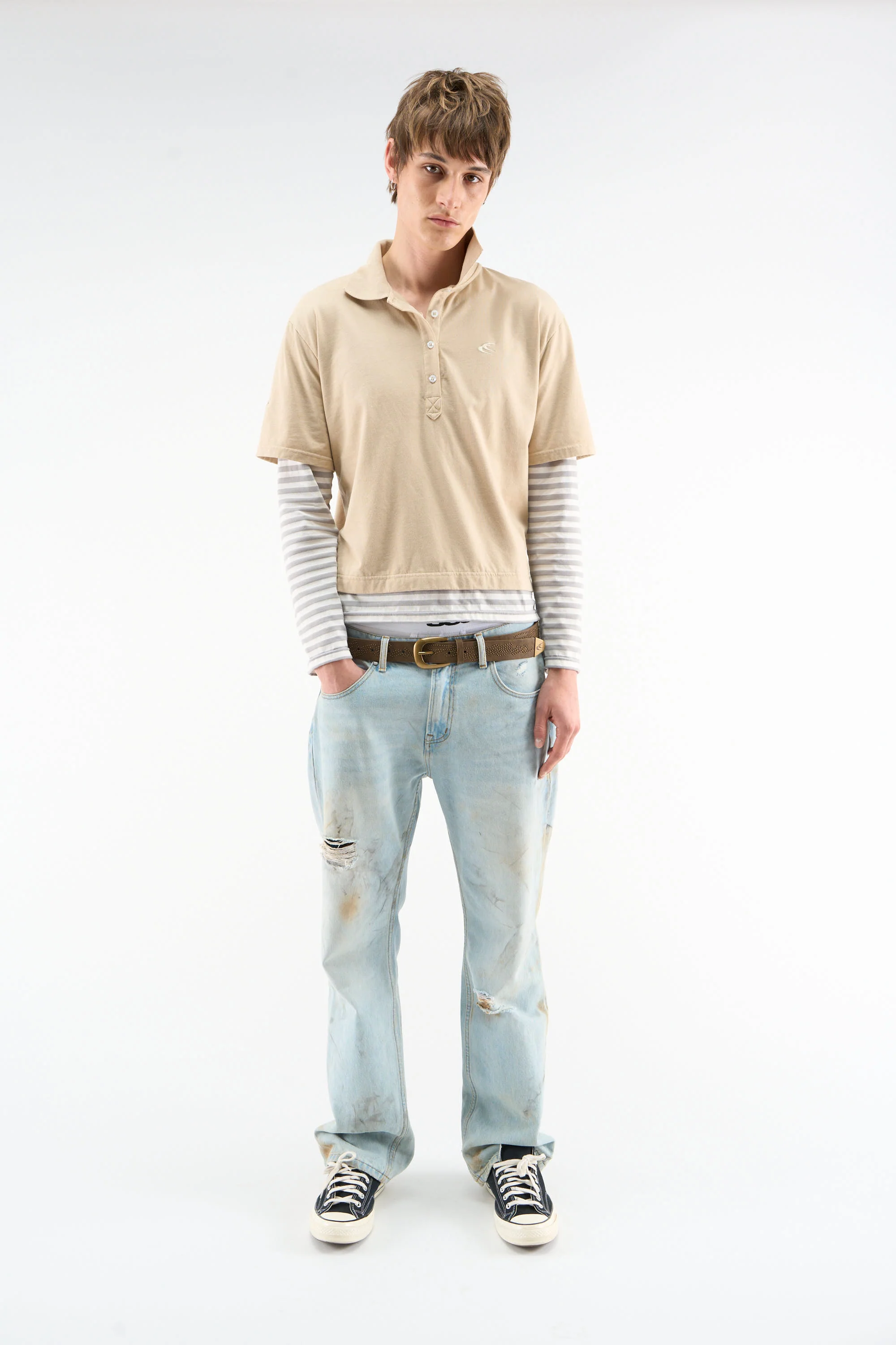 Somewhere Yellow Polo - Image 2