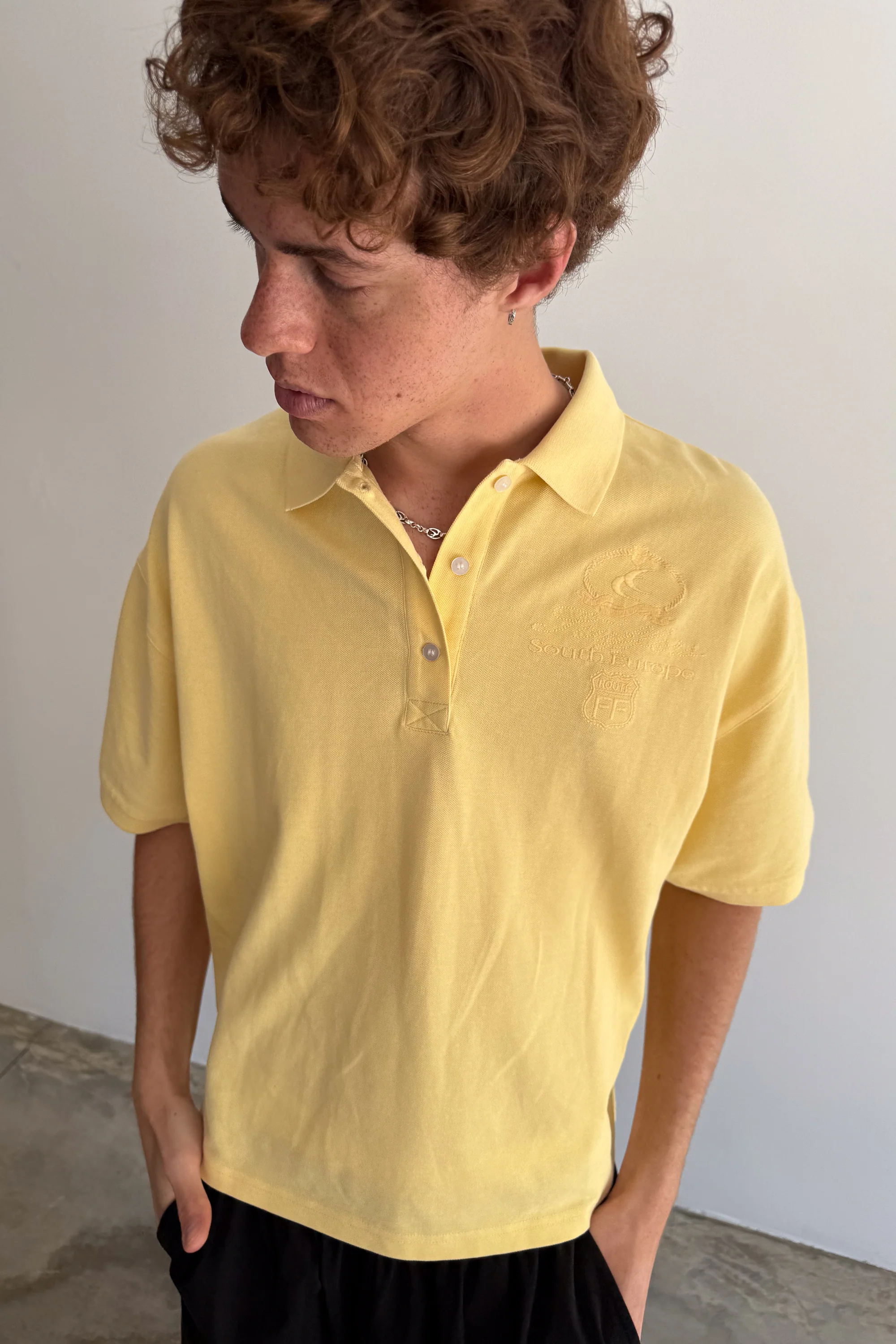 South Europe Yellow Polo - Image 5