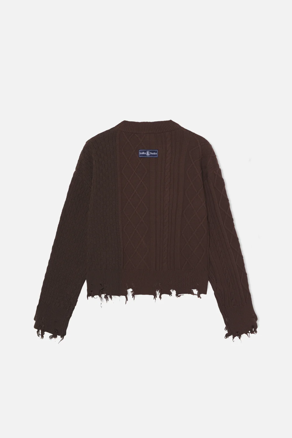 Split Brown Knit - Image 8