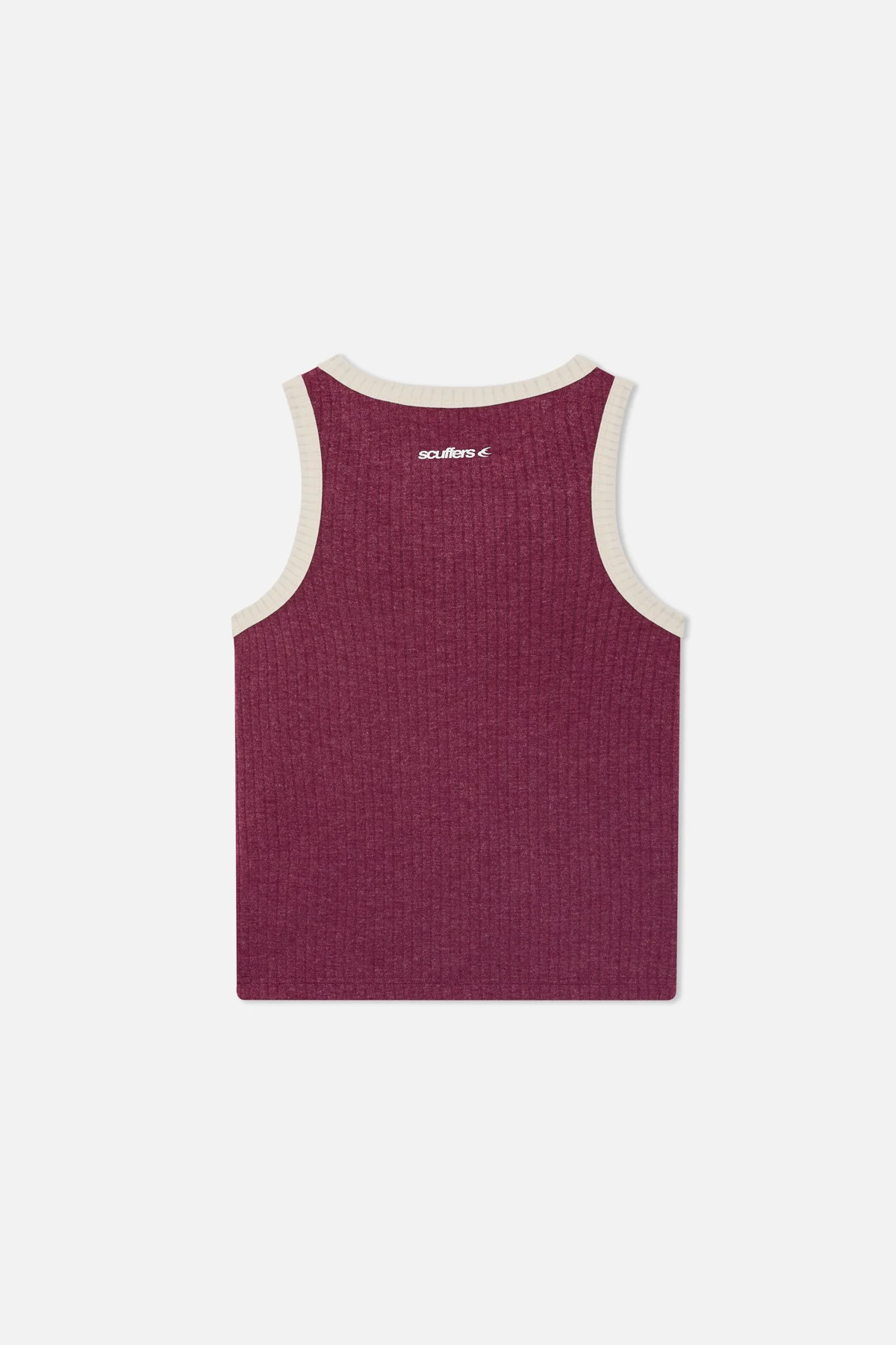 Sport Burgundy Tank Top - Image 3