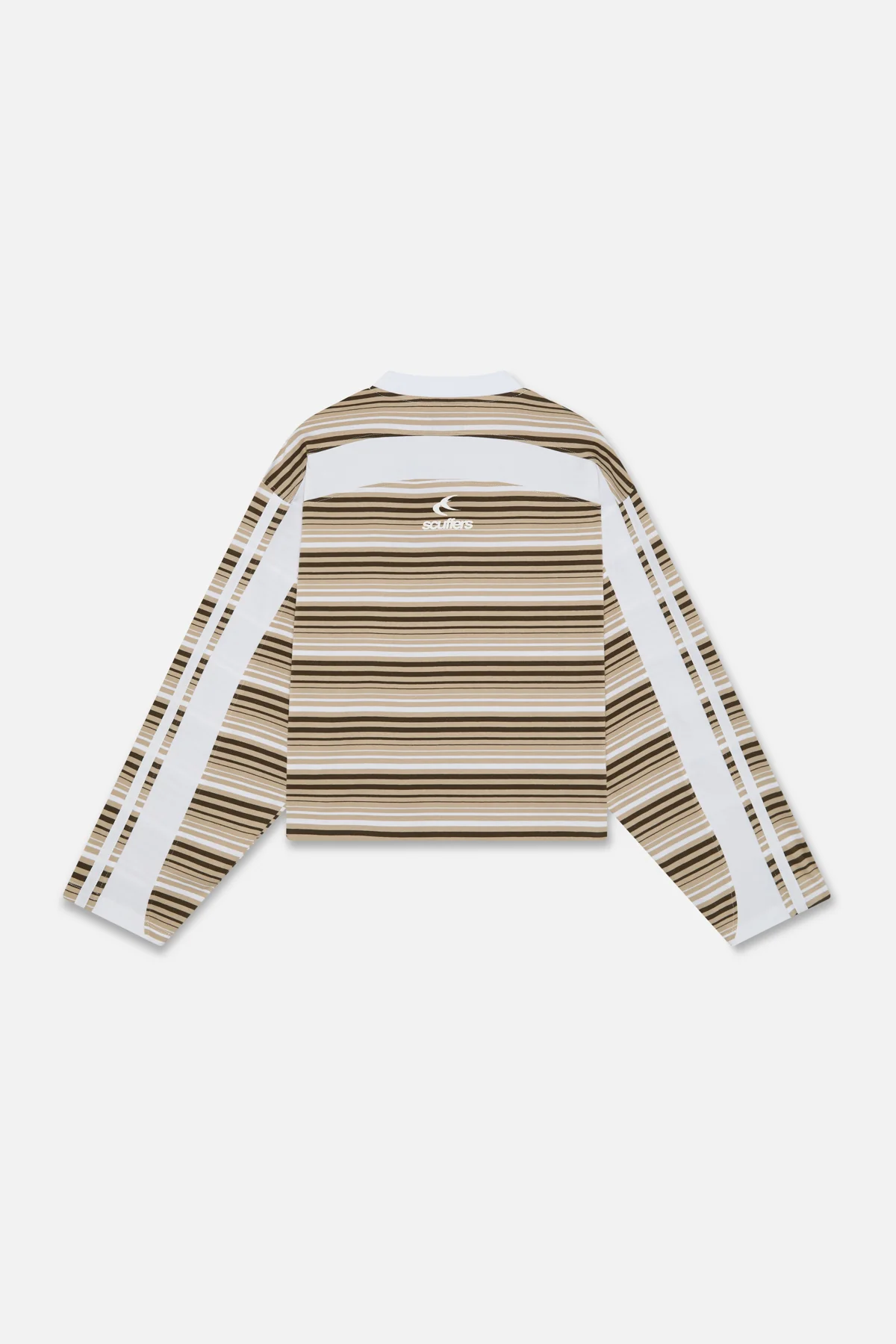 Sport Tech Brown Striped Longsleeve - Image 6