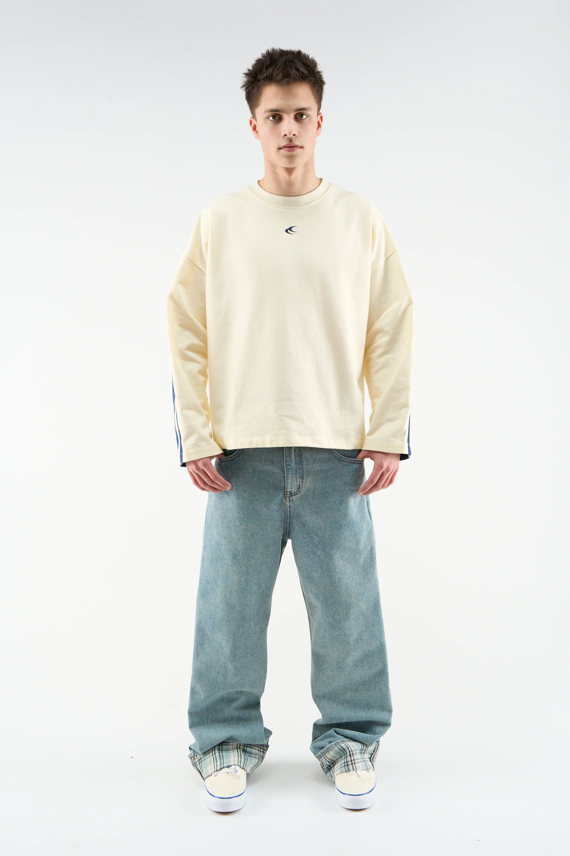 Sport Tech Ecru Sweatshirt - Image 2