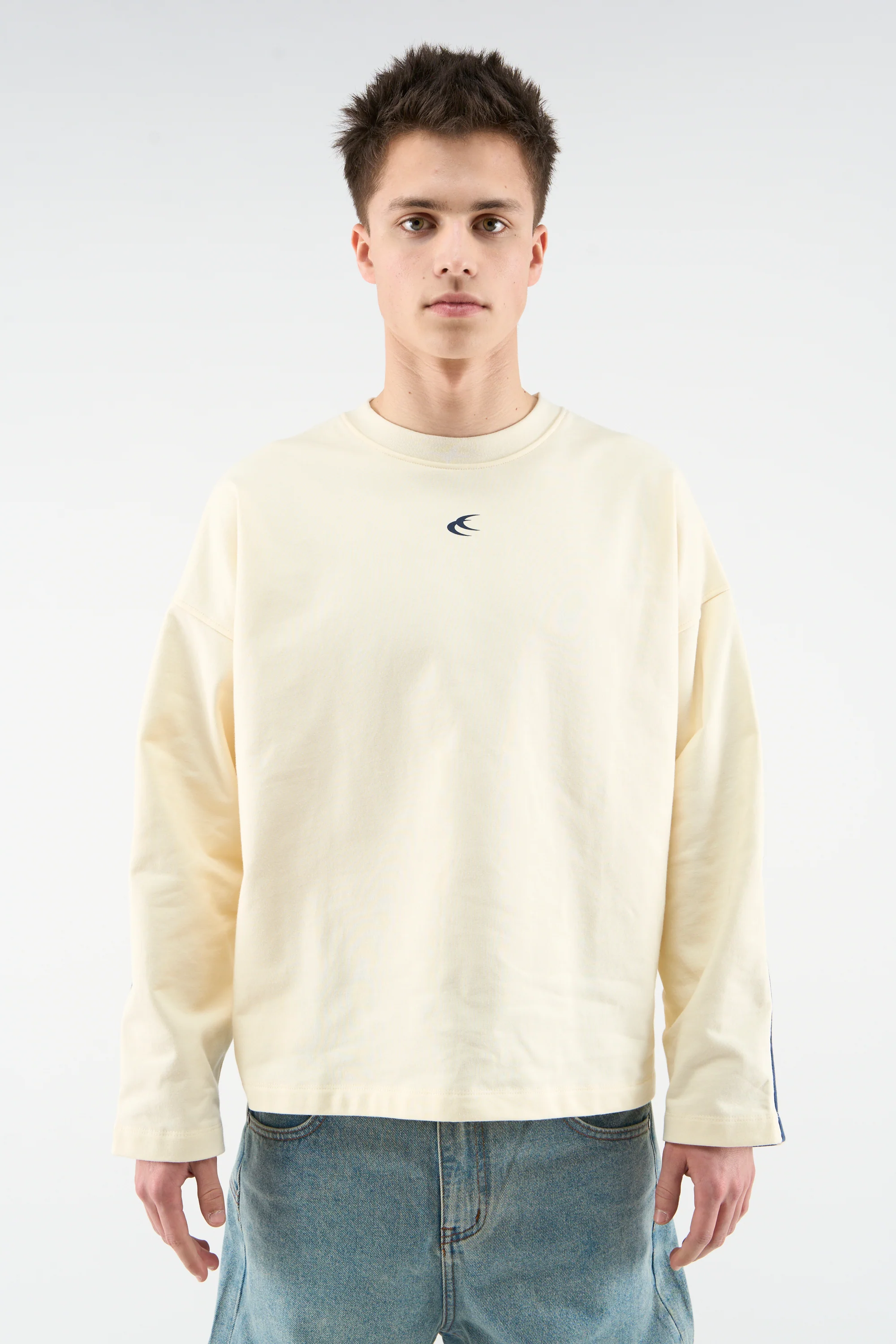 Sport Tech Ecru Sweatshirt - Image 3