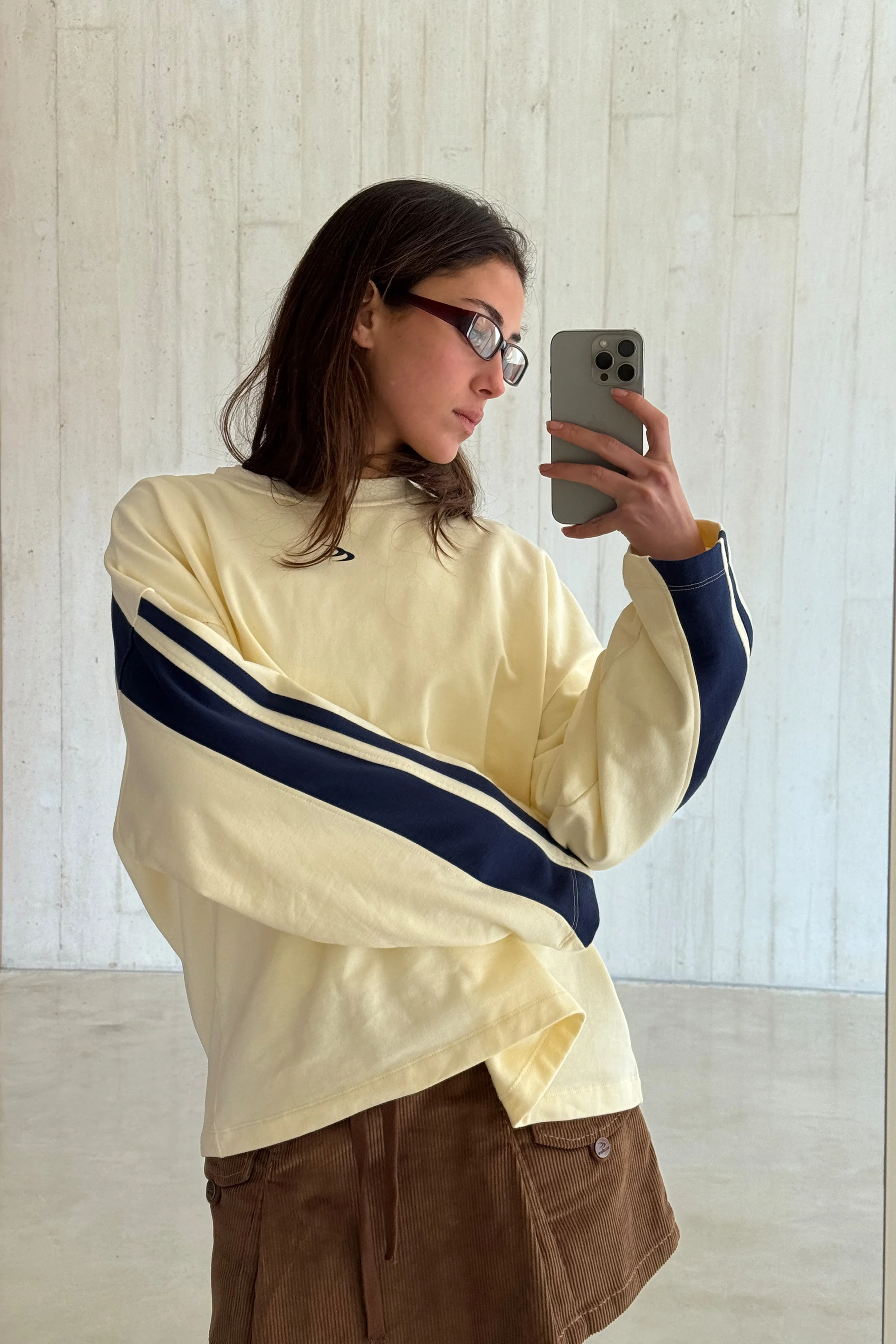 Sport Tech Ecru Sweatshirt - Image 6