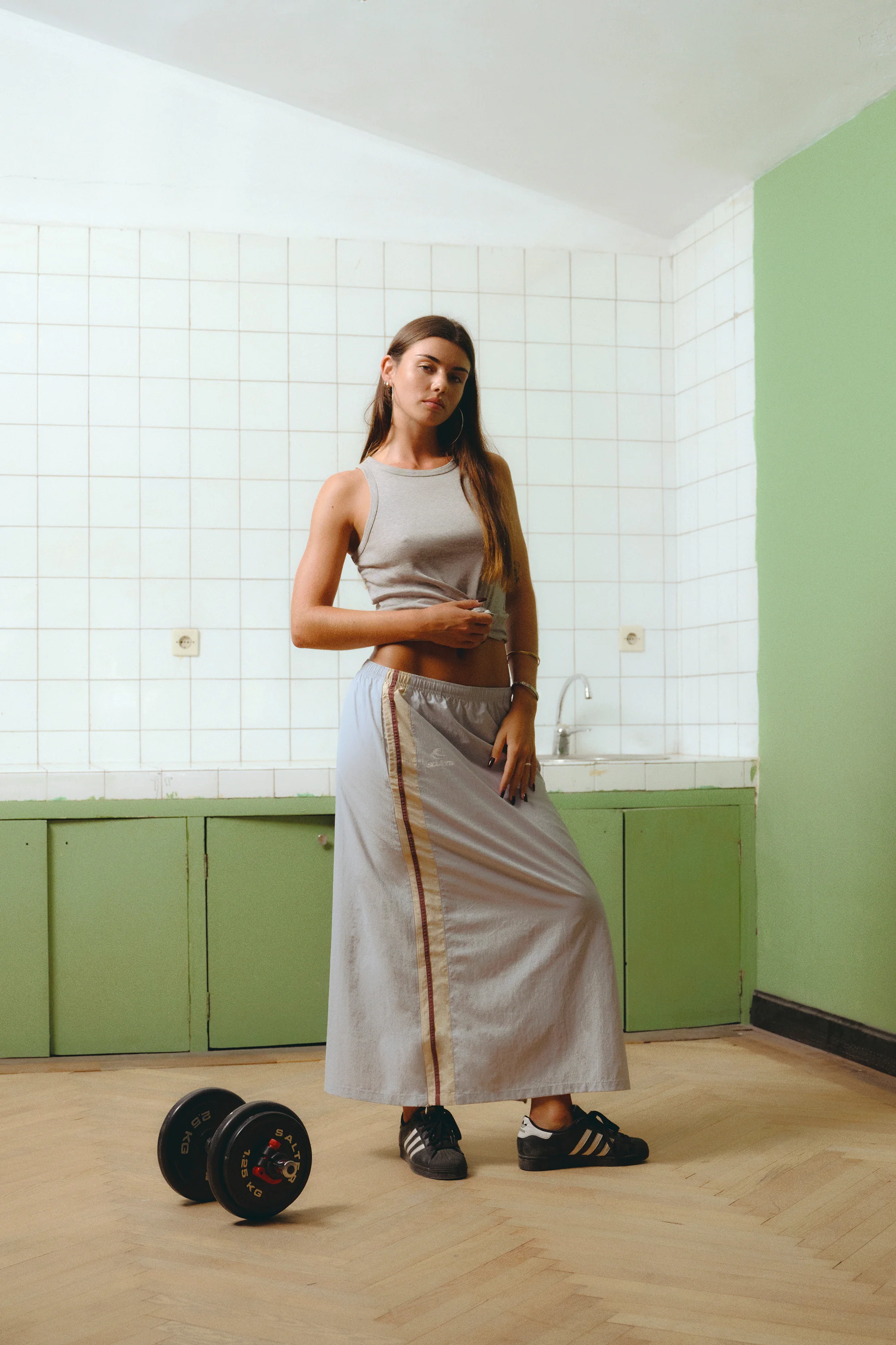 Sports Tech Blue Skirt - Image 4