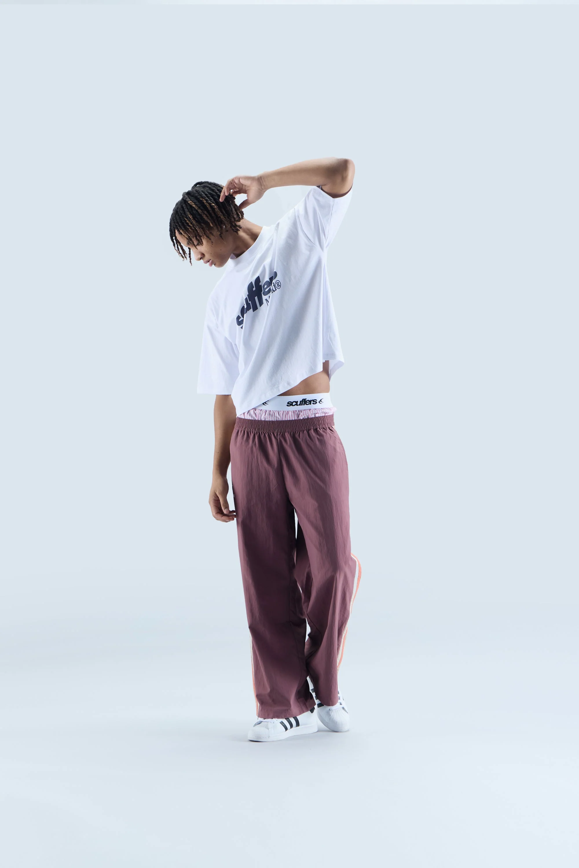 Sports Tech Burgundy Pants - Image 9