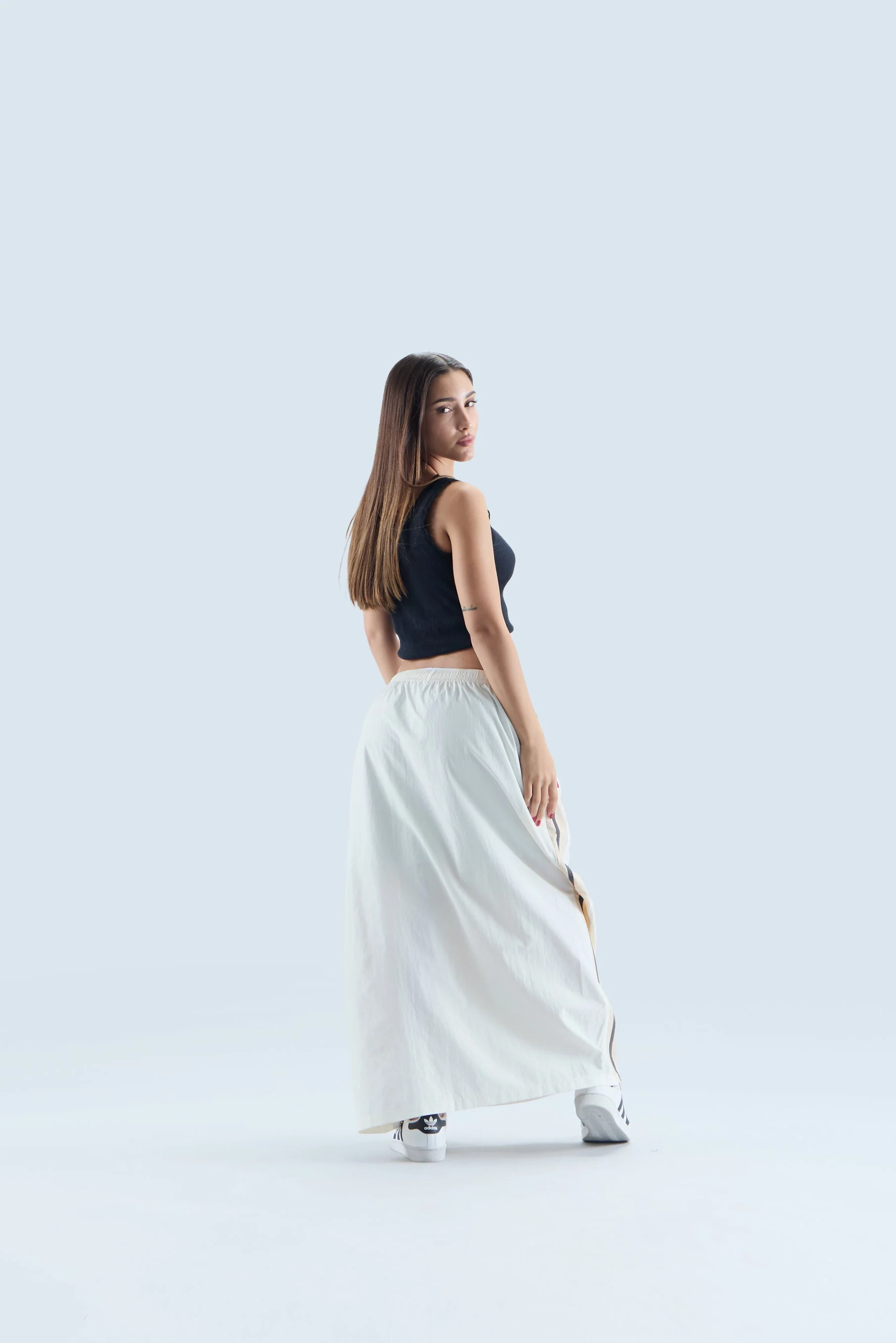 Sports Tech Ecru Skirt - Image 10