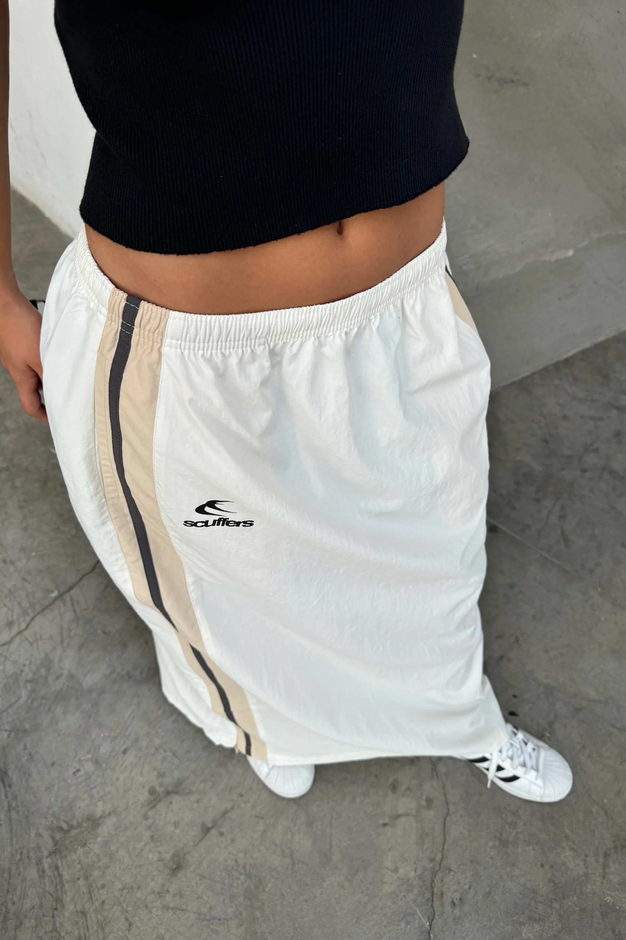 Sports Tech Ecru Skirt - Image 2