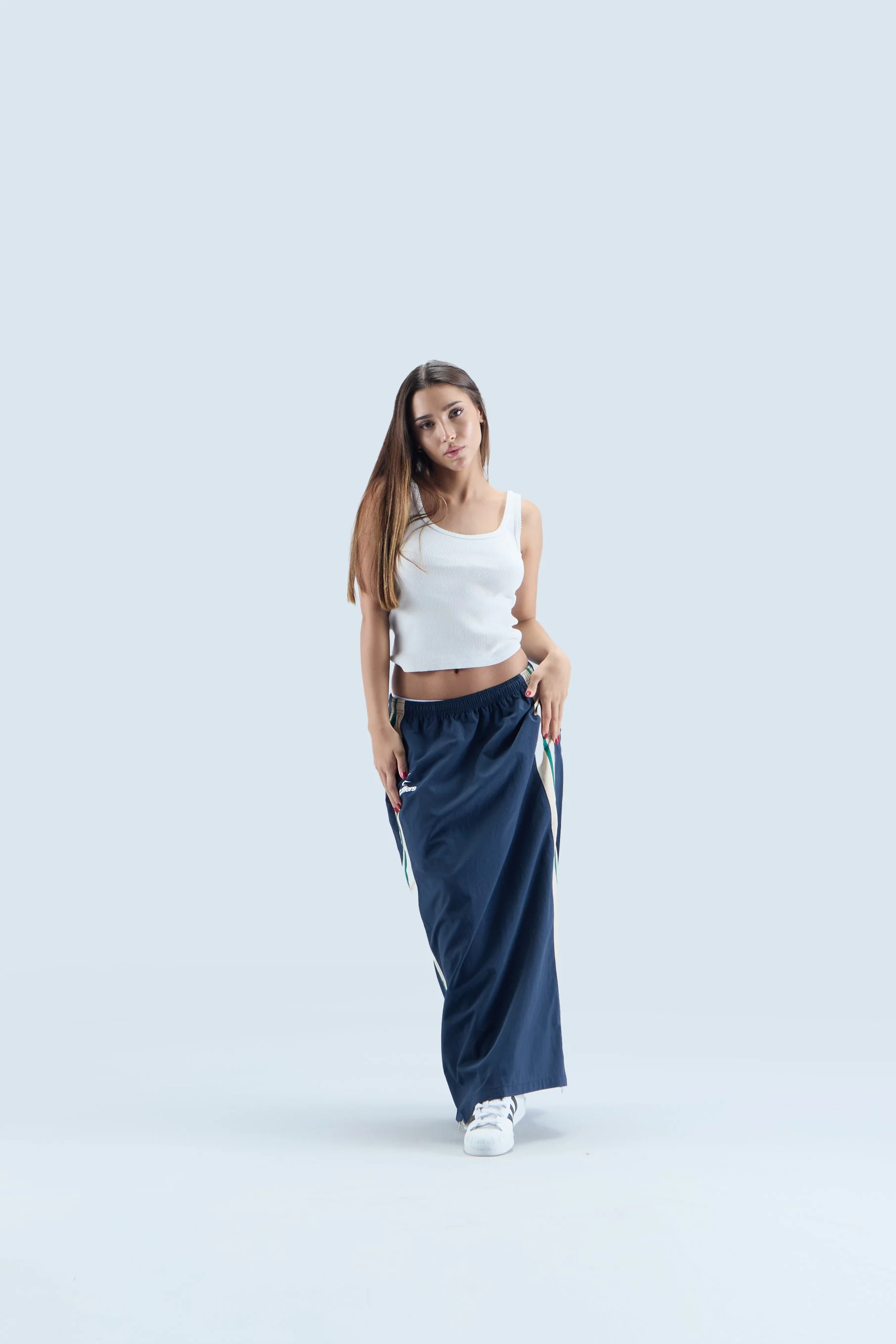 Sports Tech Navy Blue Skirt - Image 9
