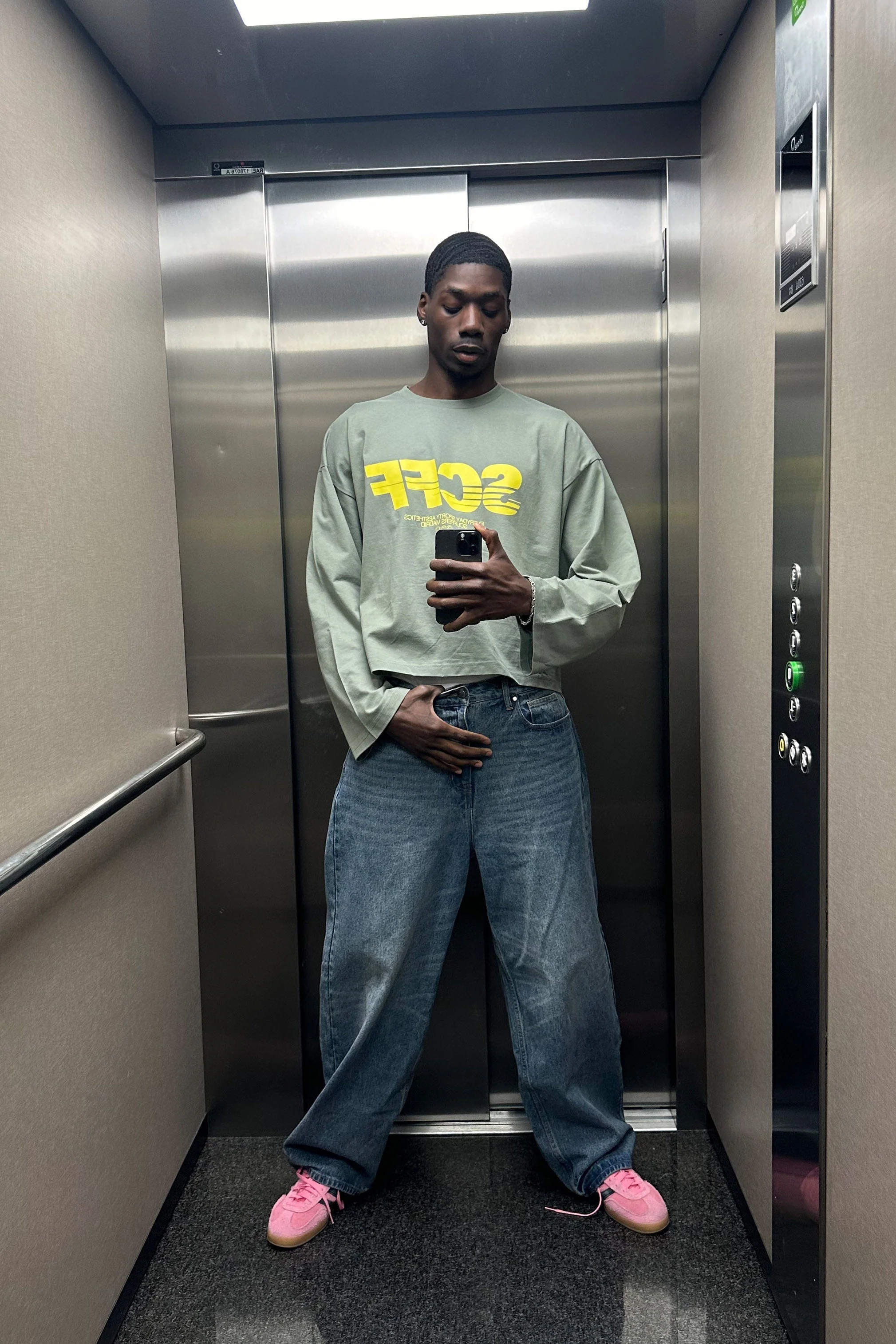 SSS SCFF Green Longsleeve - Image 2