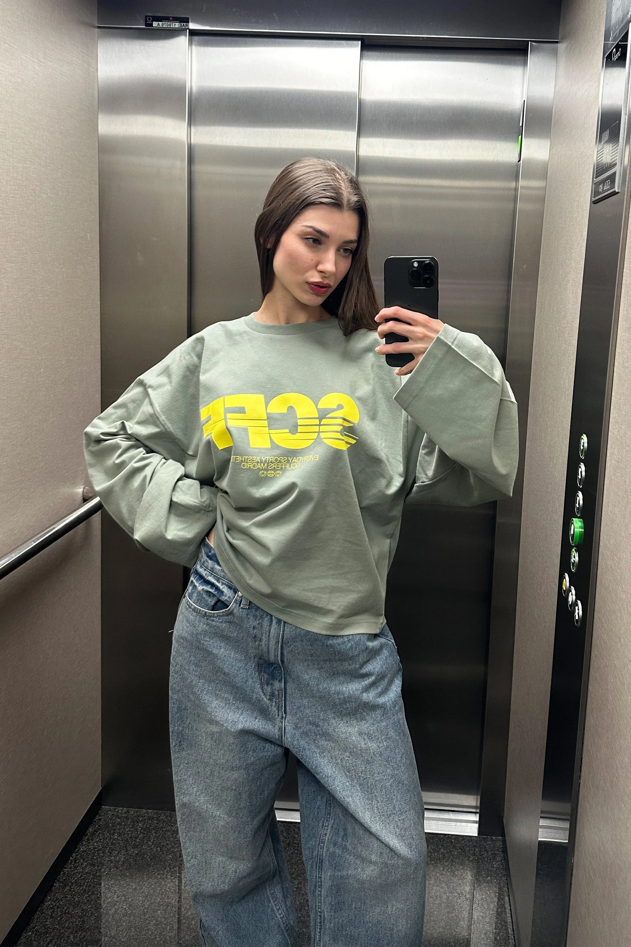 SSS SCFF Green Longsleeve - Image 4