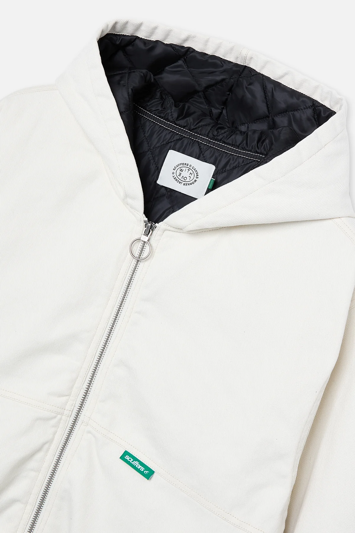 Stained Ecru Work Jacket - Image 5