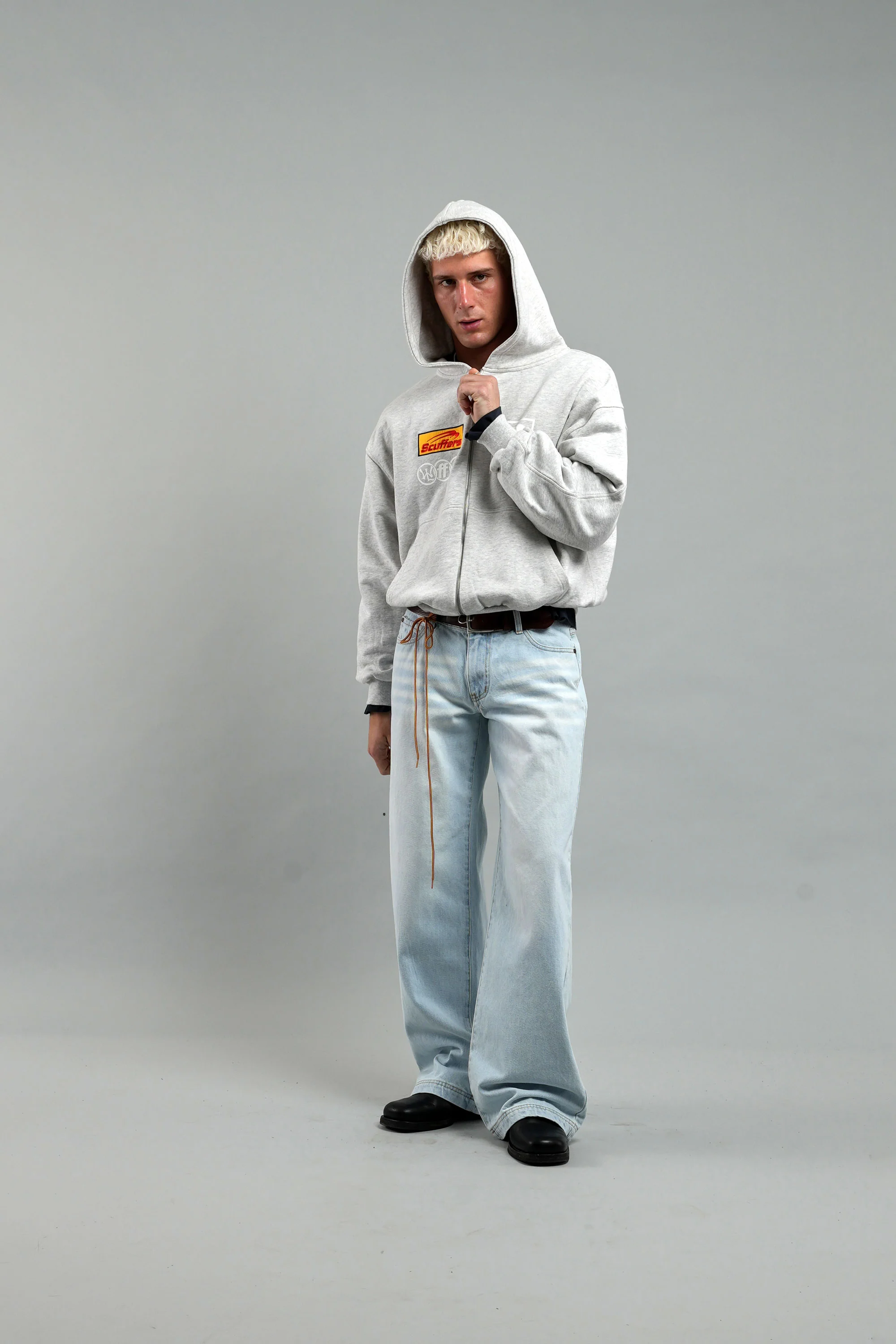 Starnova Grey Melange Zipper - Image 6