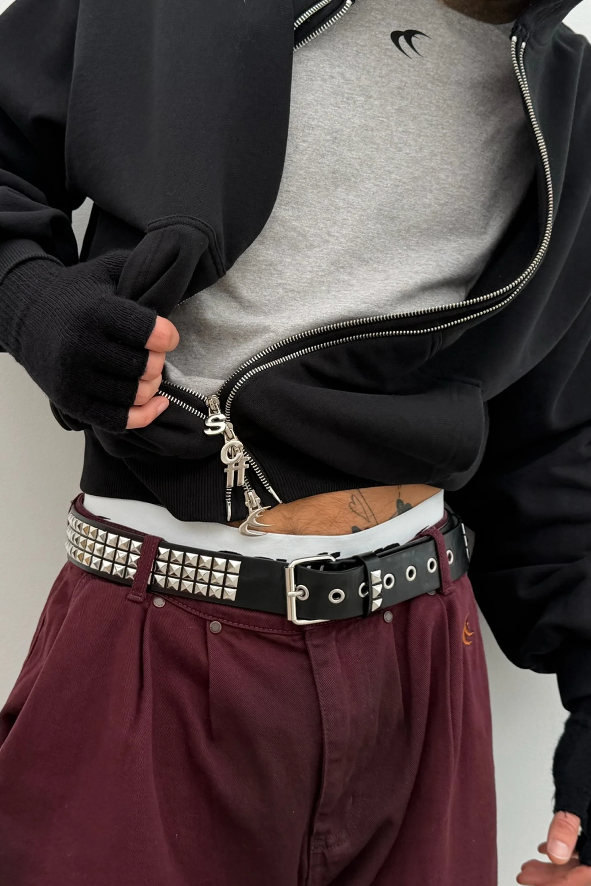 Steel Black Zipper - Image 6