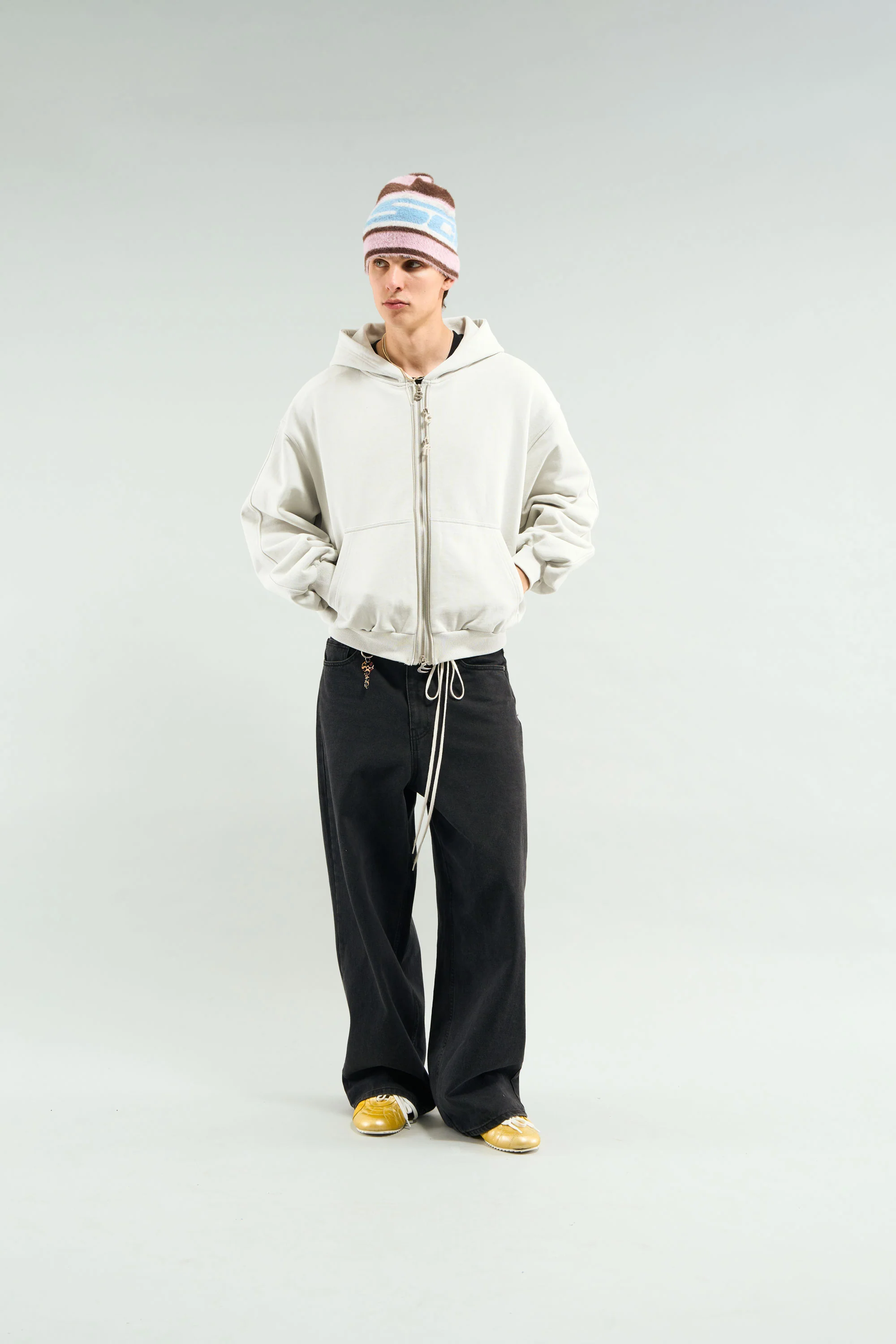 Steel Grey Zipper - Image 2