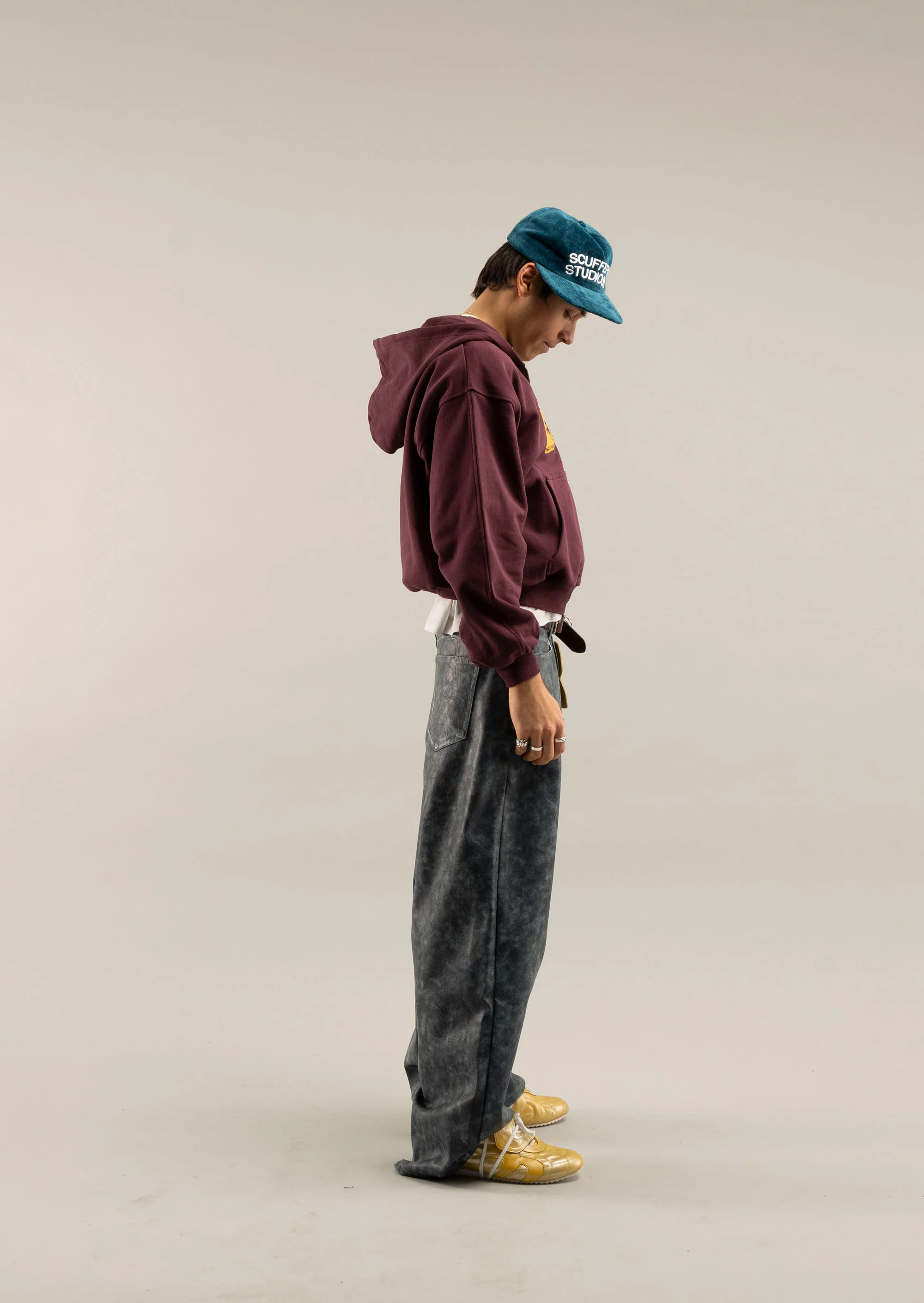 Stone Burgundy Zipper - Image 6