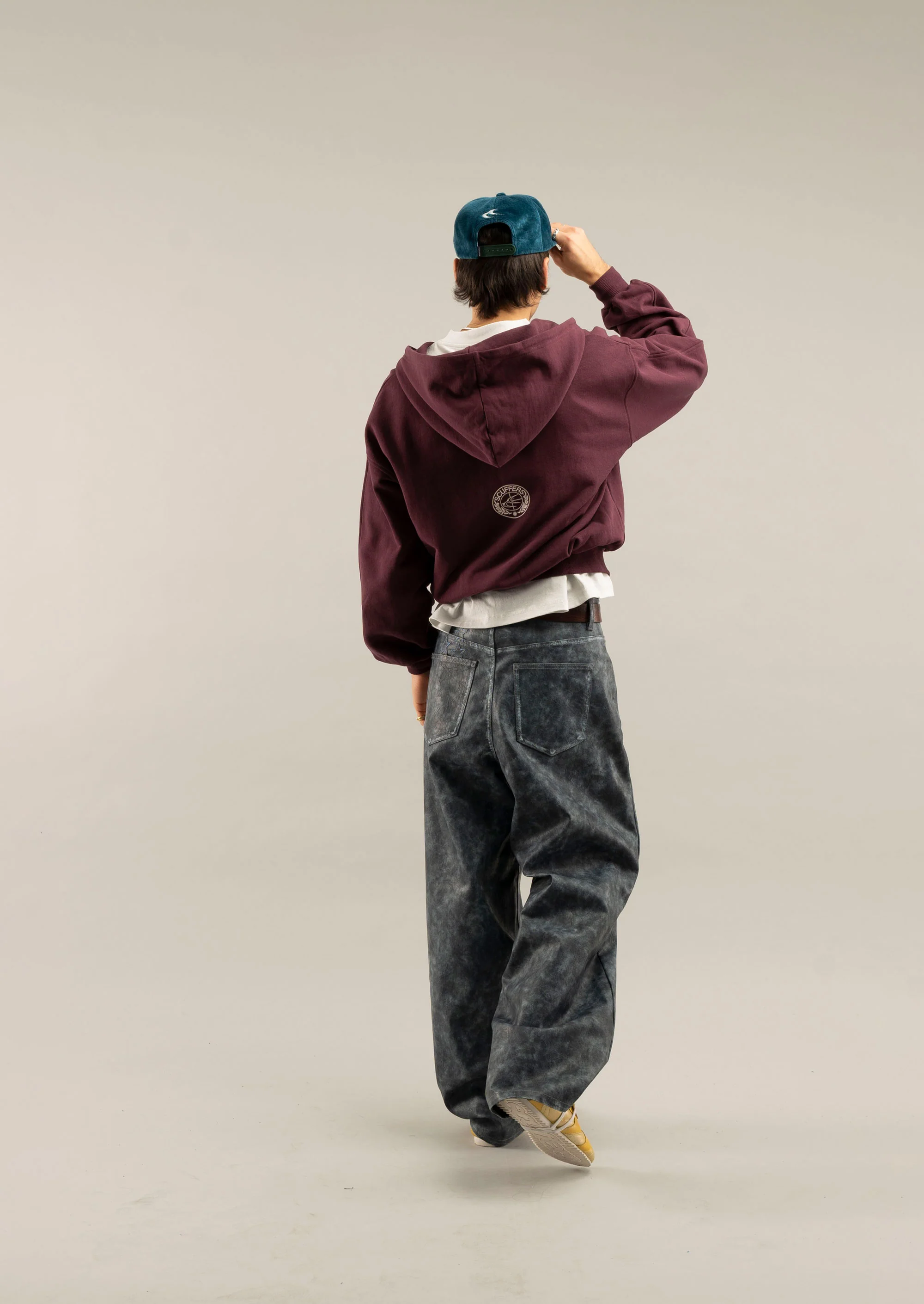 Stone Burgundy Zipper - Image 7