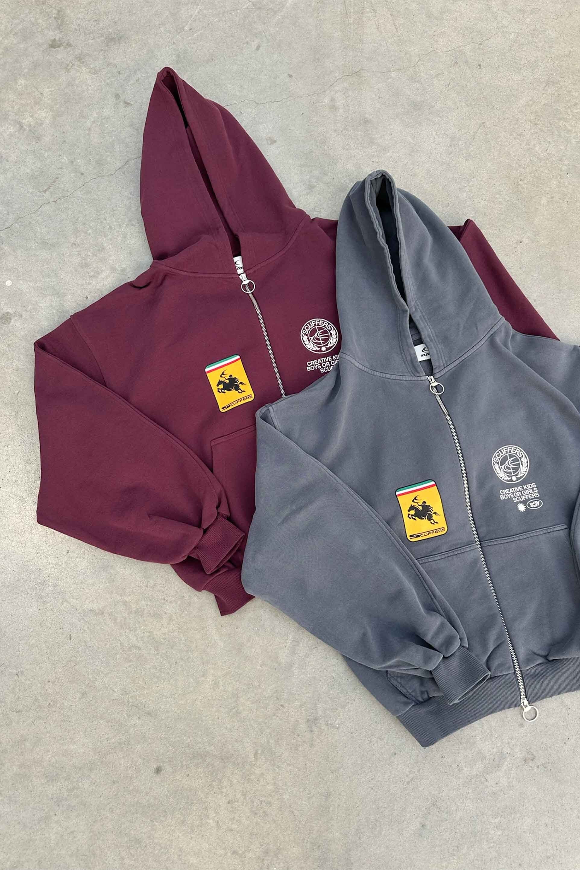 Stone Burgundy Zipper - Image 9
