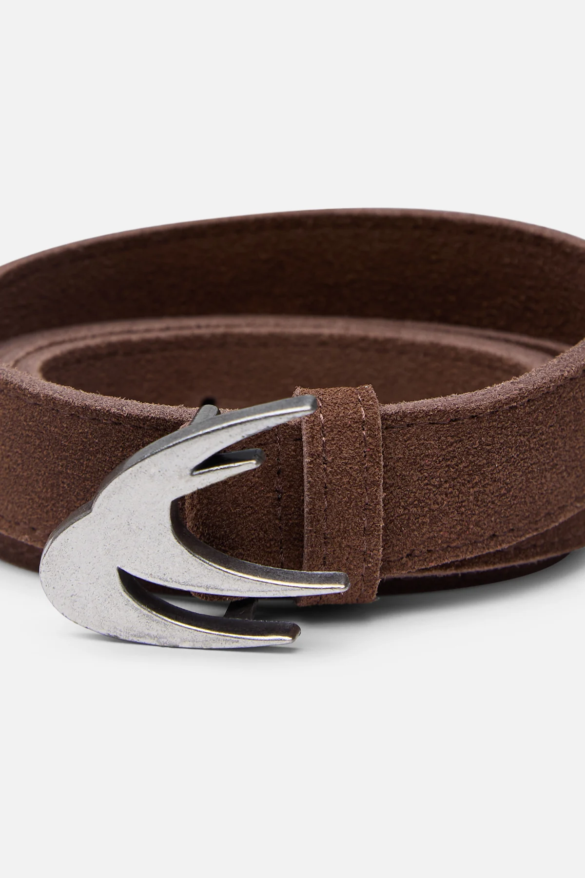 Suede Brown Belt - Image 4