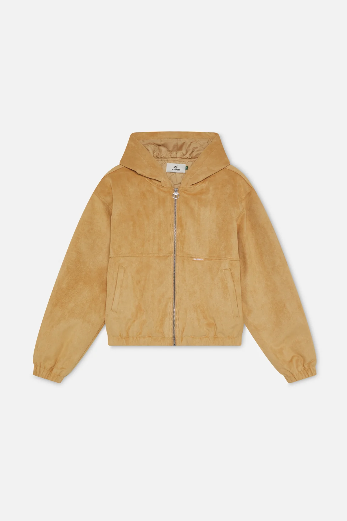 Suede Camel Work Jacket - Image 7