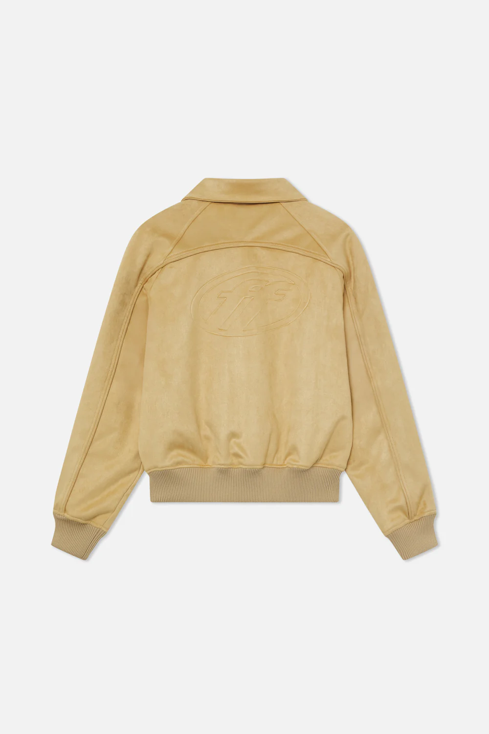Suede Camel Raw Jacket - Image 7